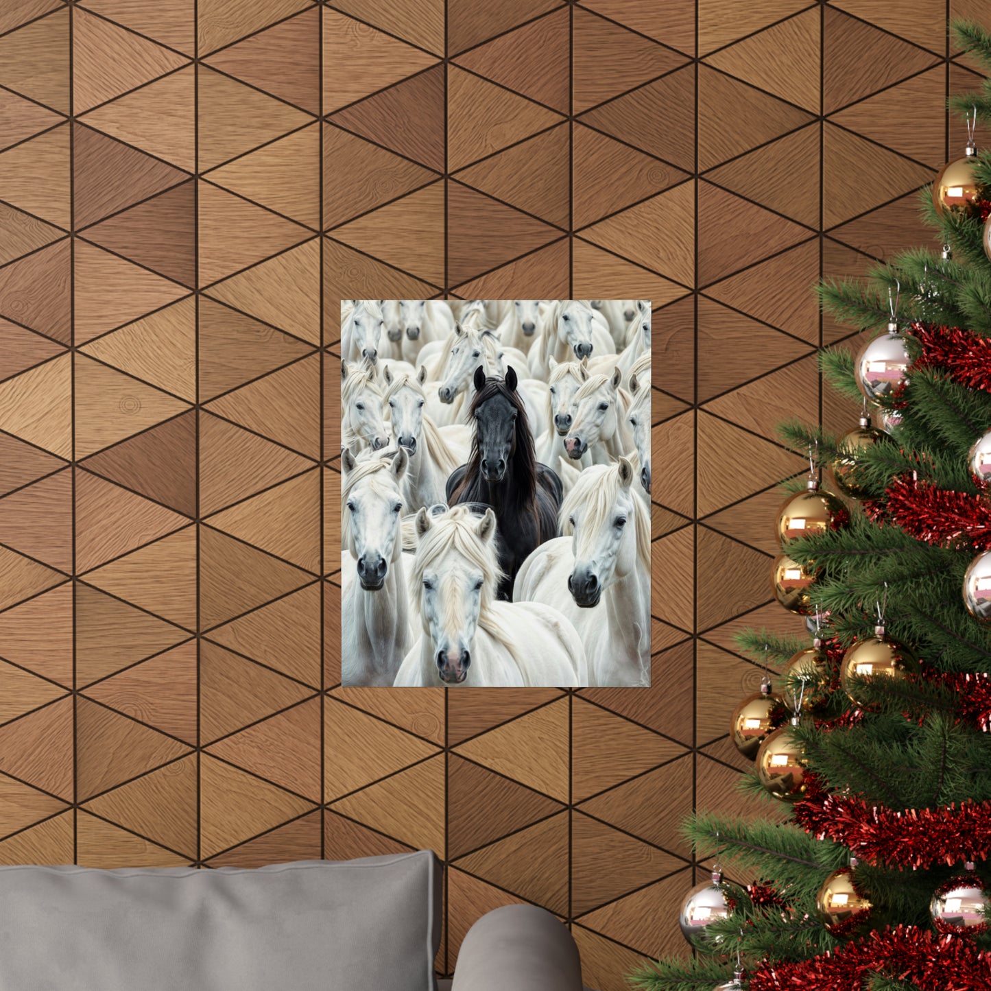 Being Different Black Horse