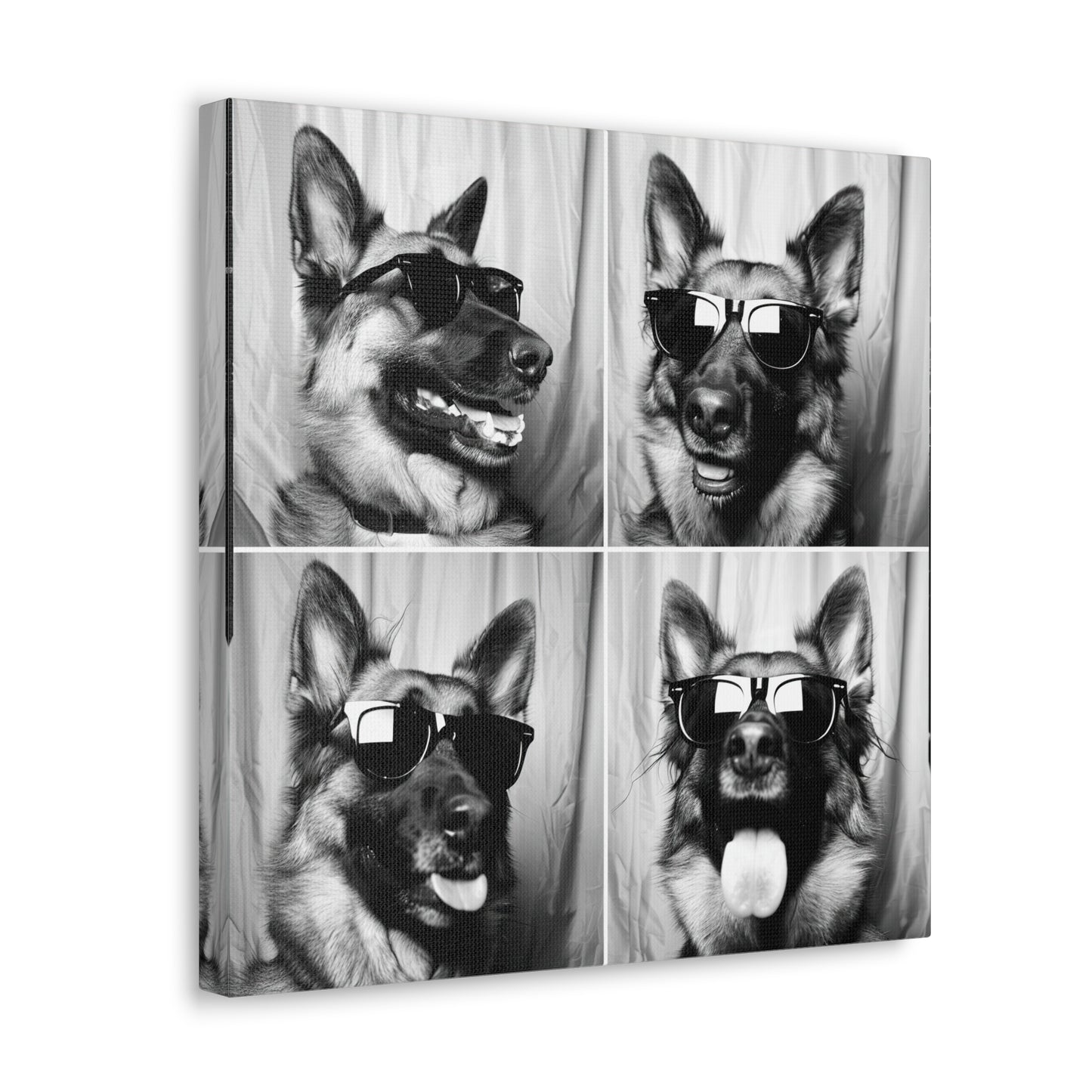 German Shephard Photo Booth Canvas