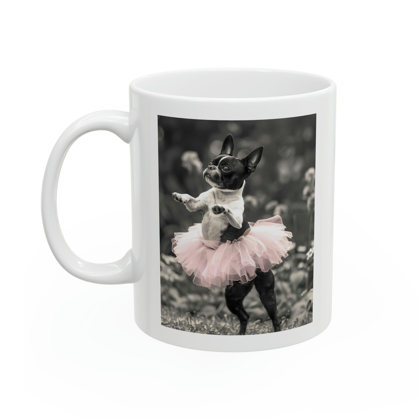 Boston Terrier Tutu Mug, 11oz