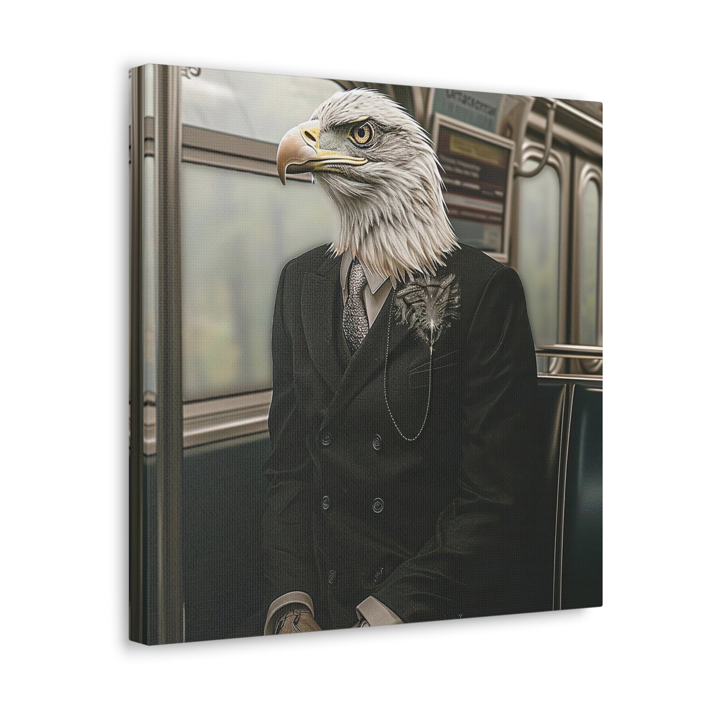 Eagle Subway Canvas