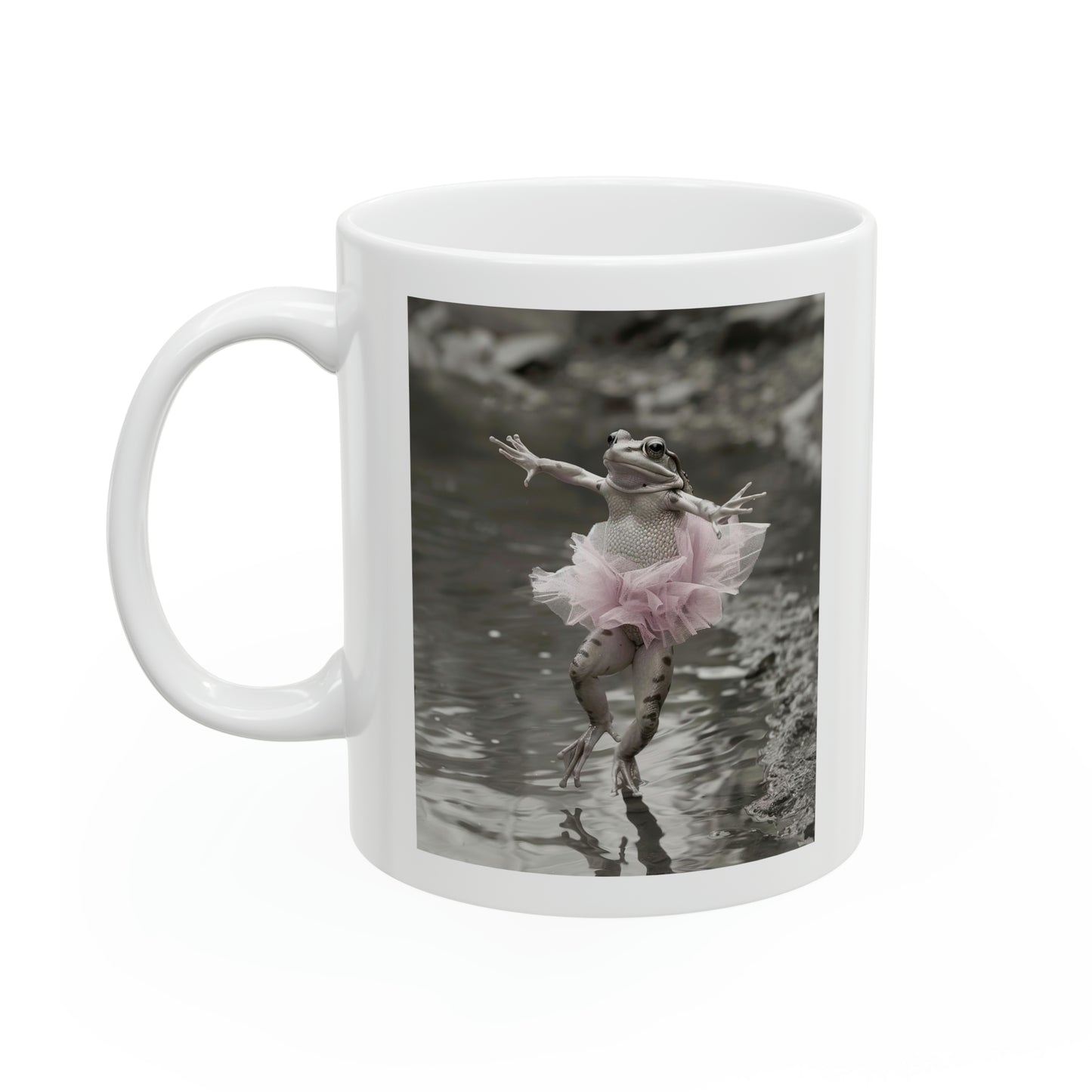 Frog Tutu Ceramic Mug, 11oz