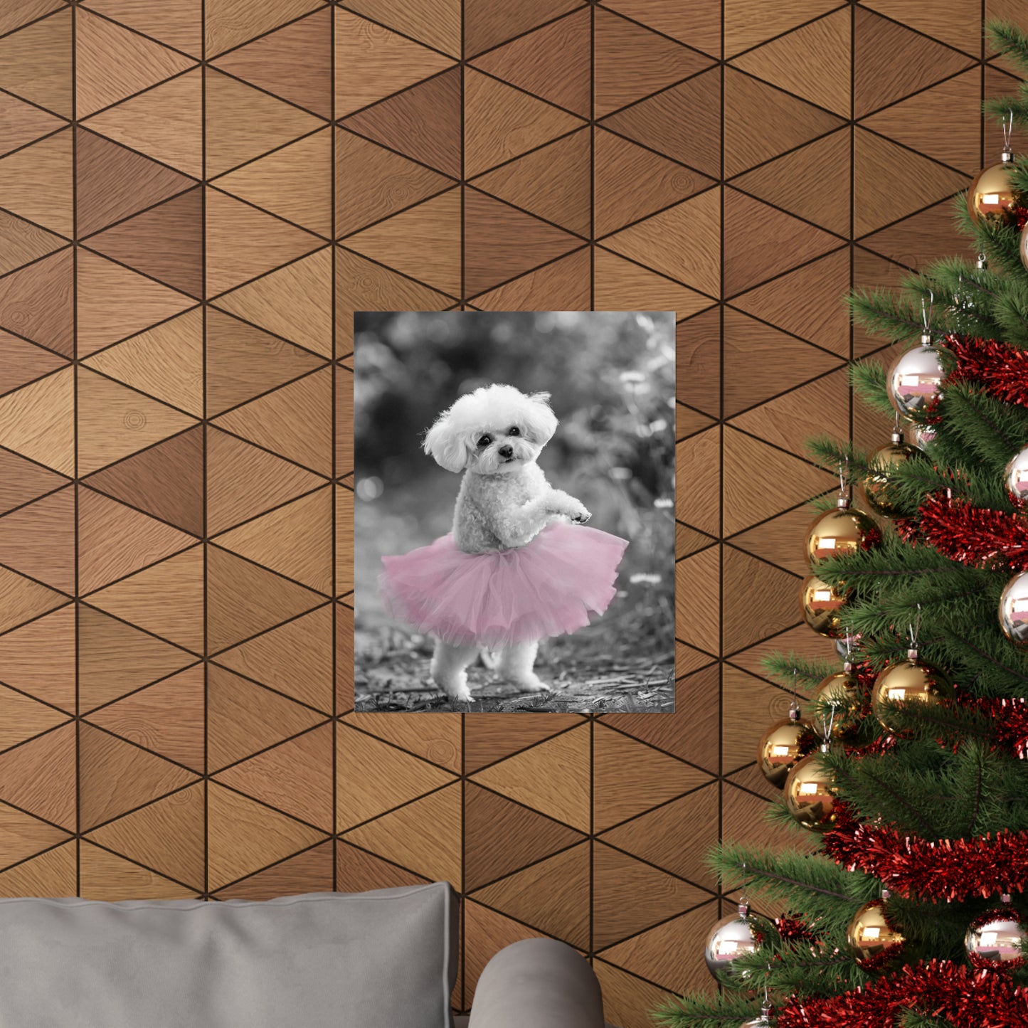 Bichon Frise Tutu, Bichon Frise Wall Art