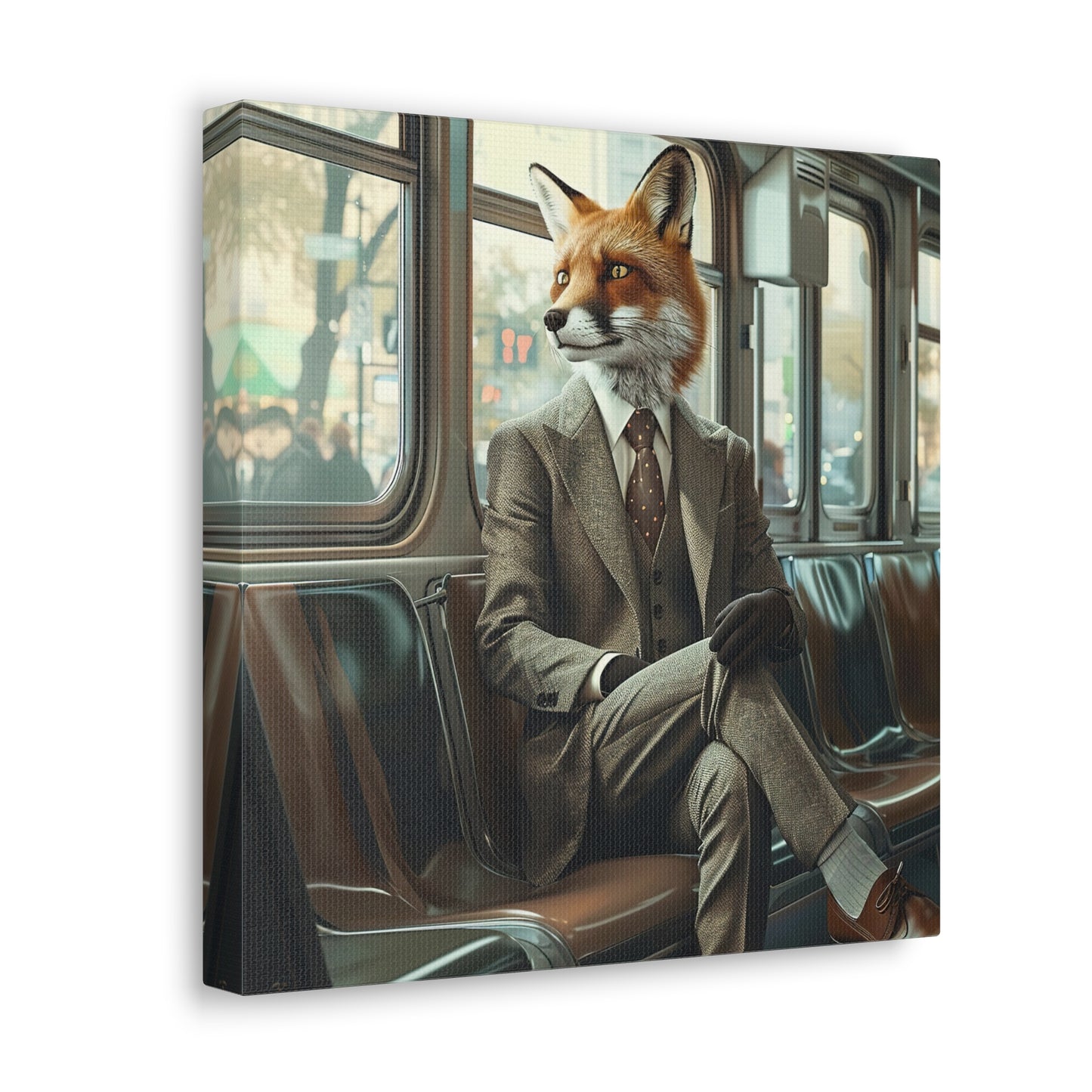 Fox Subway Canvas