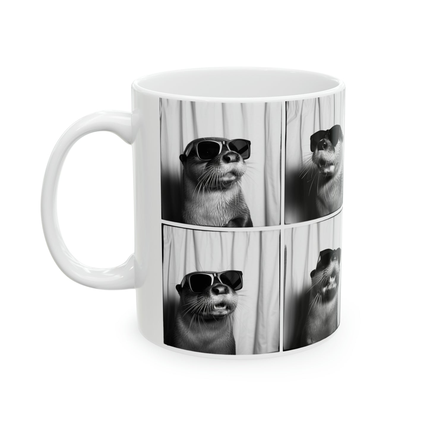 Otter Photo Booth 11oz Mug