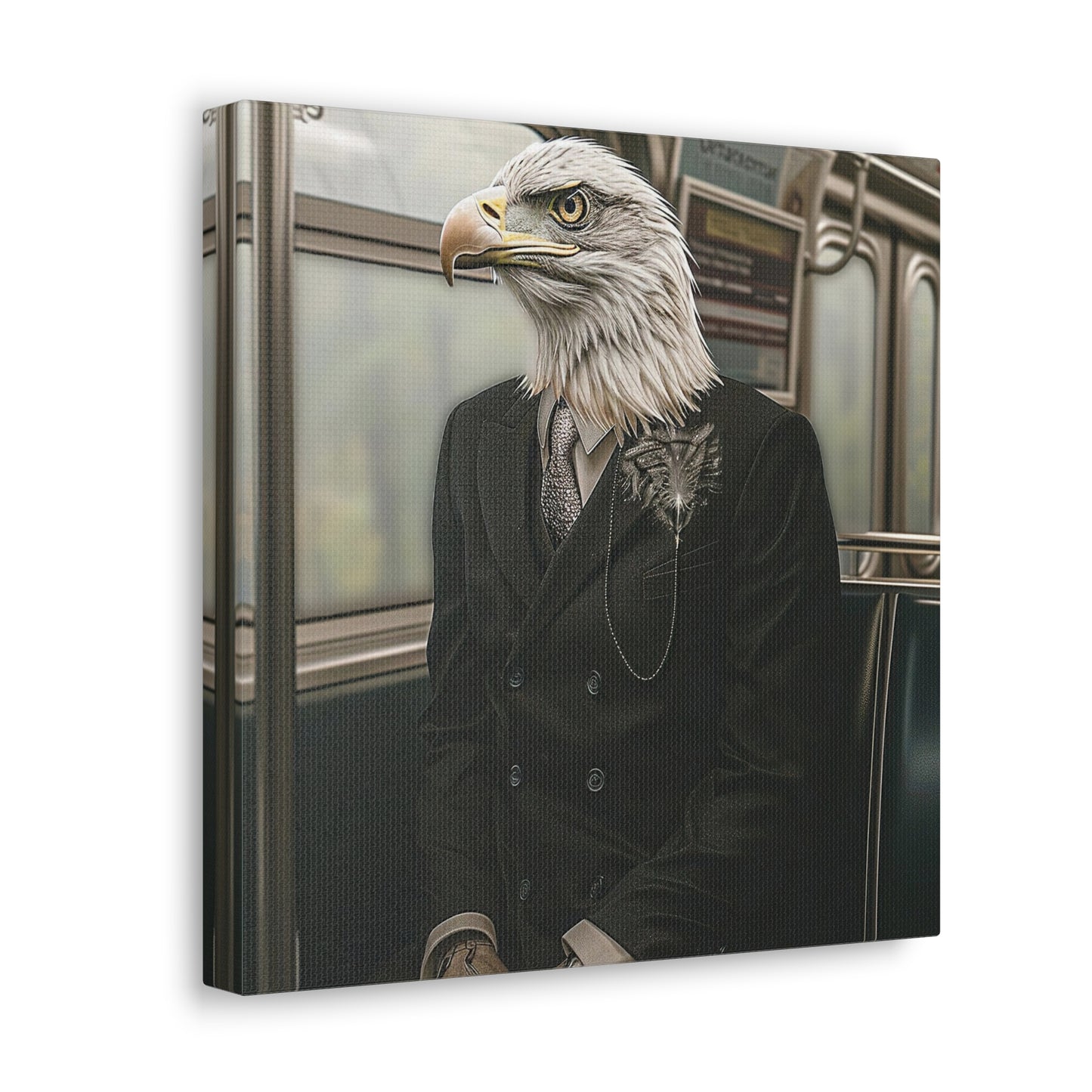 Eagle Subway Canvas