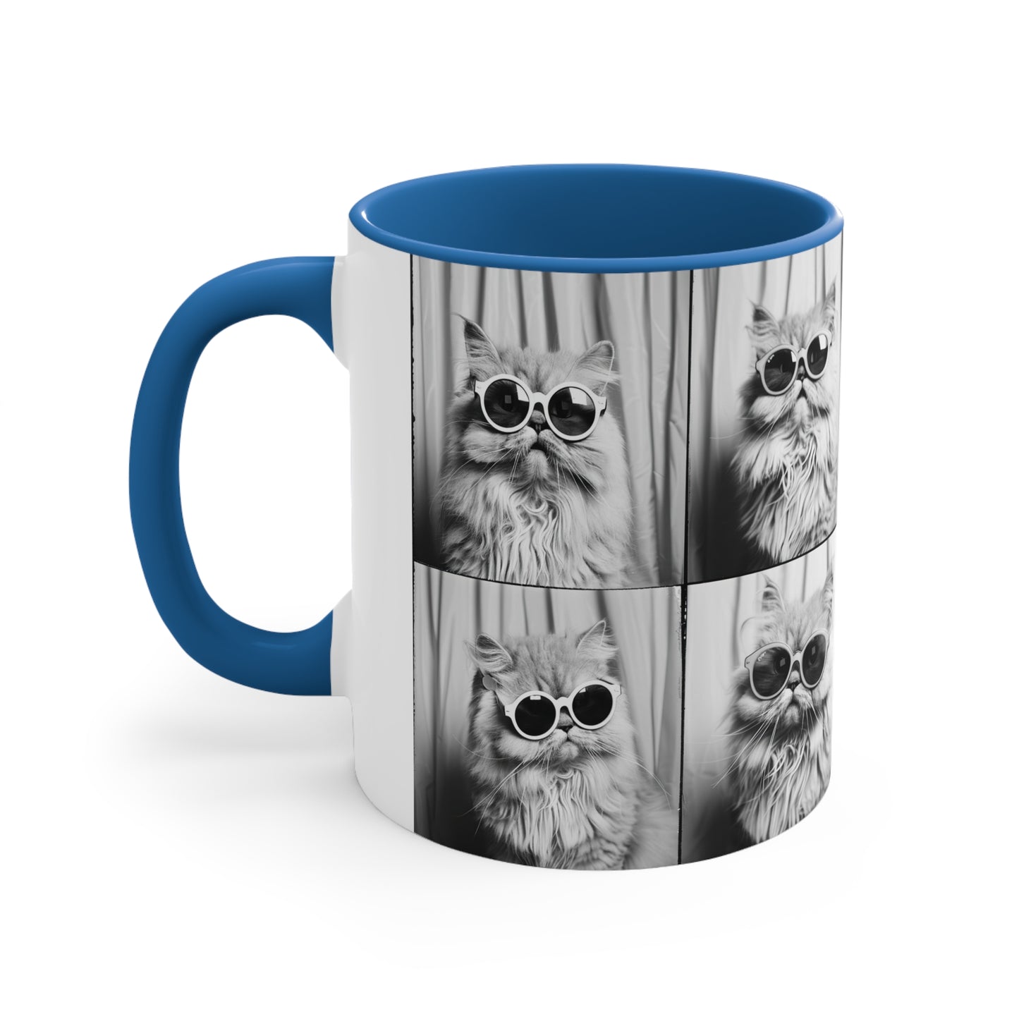 Persian Cat Photo Booth Accent Coffee Mug, 11oz
