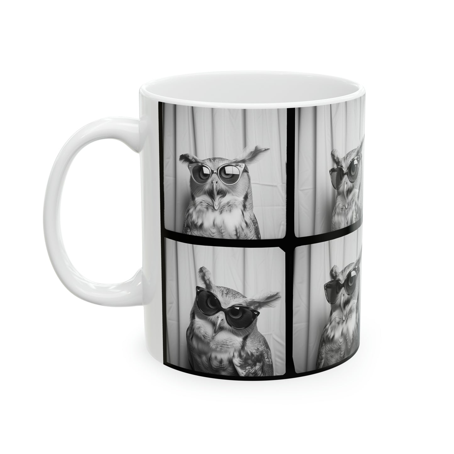 owl Photo Booth 11oz Mug