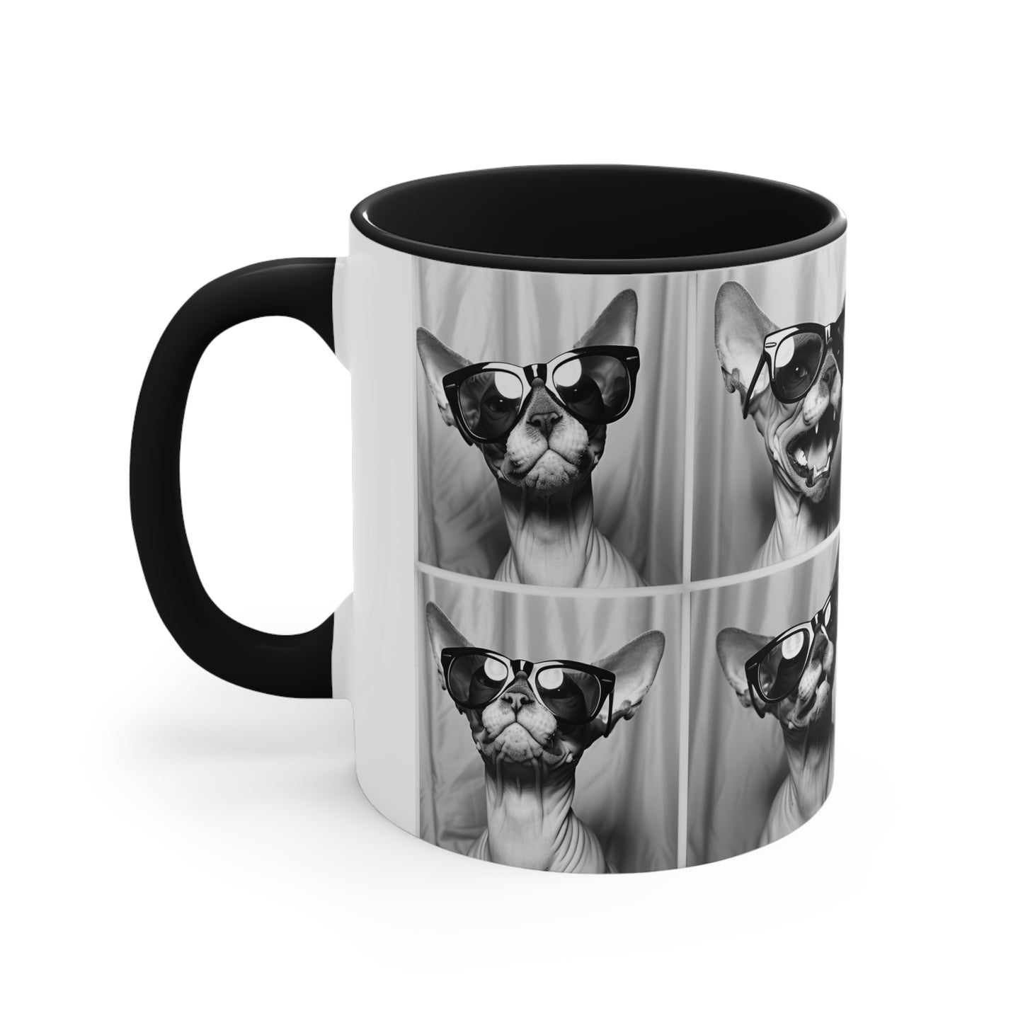 Sphynx Cat Accent Coffee Mug, 11oz
