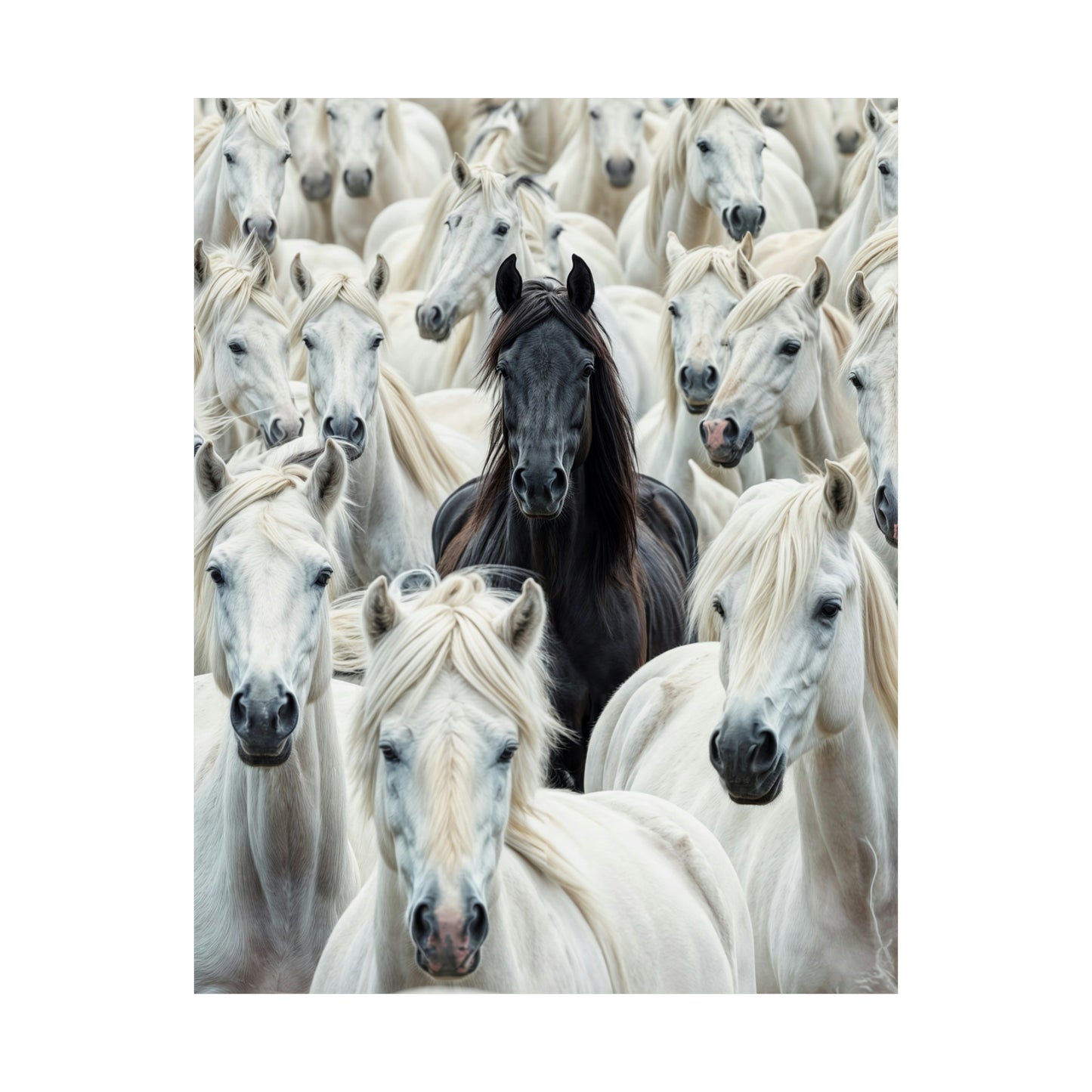 Being Different Black Horse