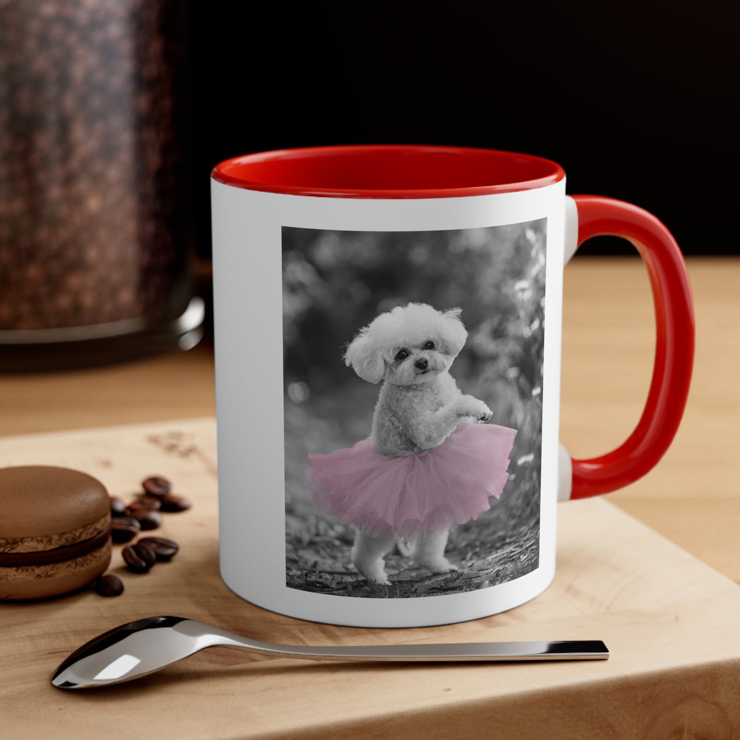 Bichon Frise Tutu Mug, 11oz