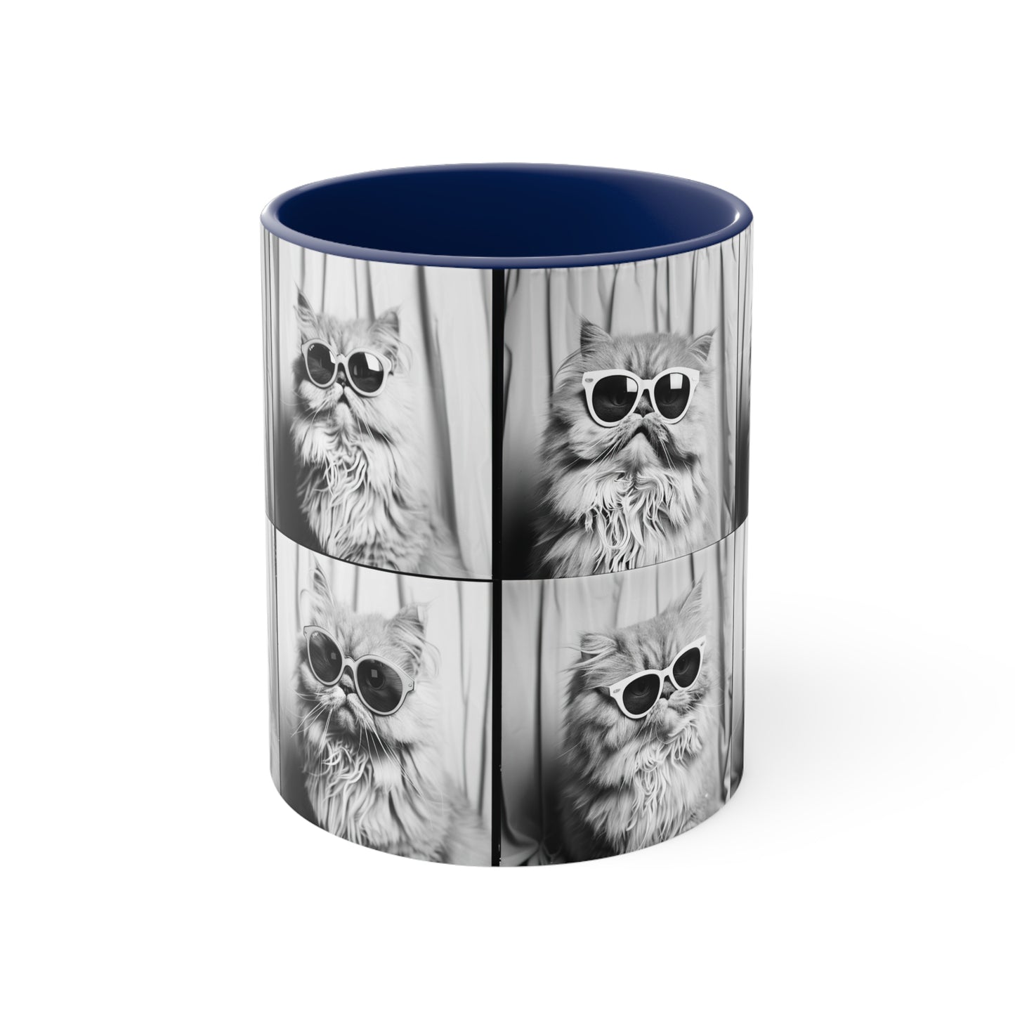 Persian Cat Photo Booth Accent Coffee Mug, 11oz