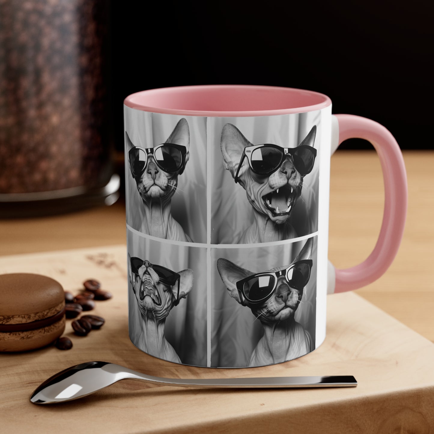 Sphynx Cat Accent Coffee Mug, 11oz