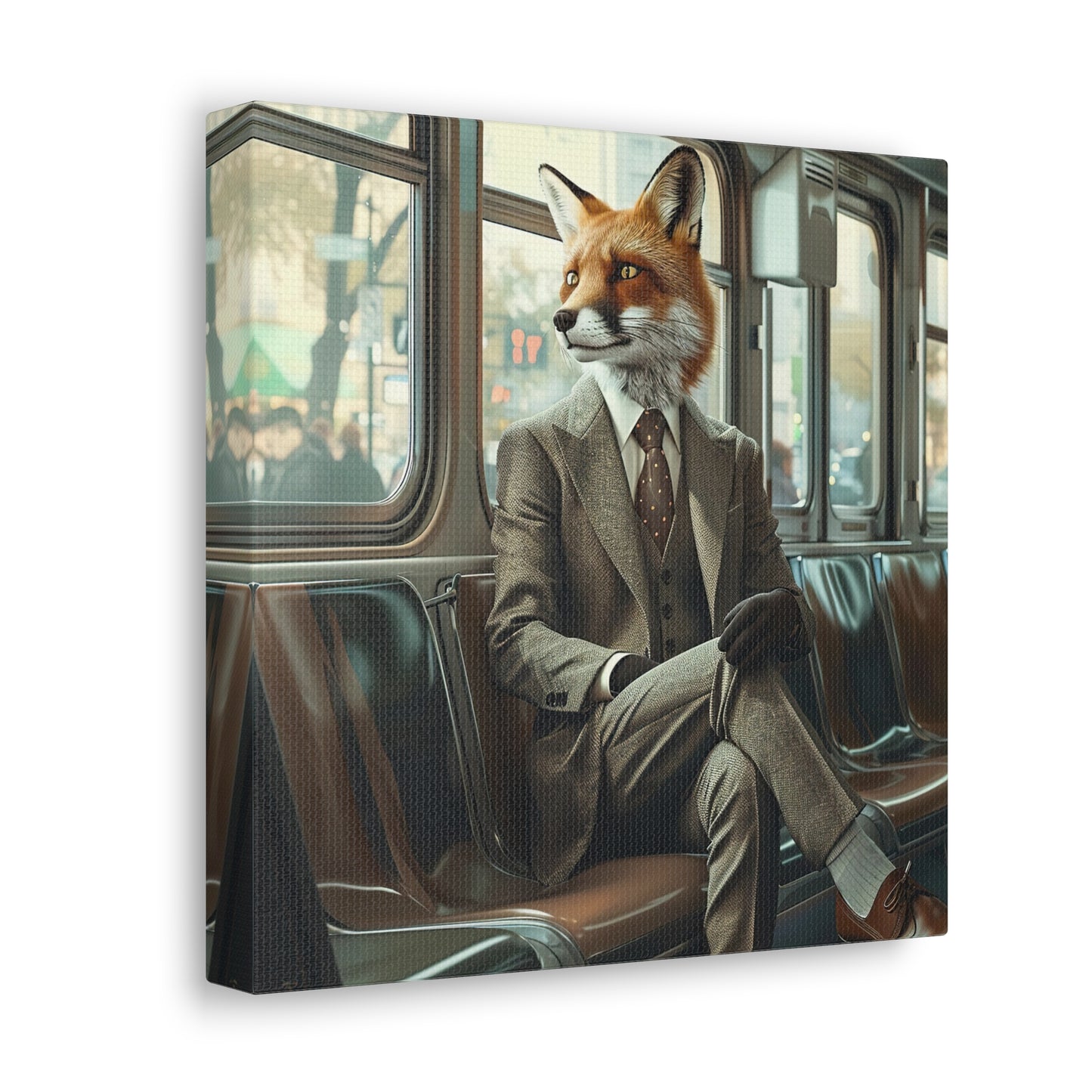 Fox Subway Canvas