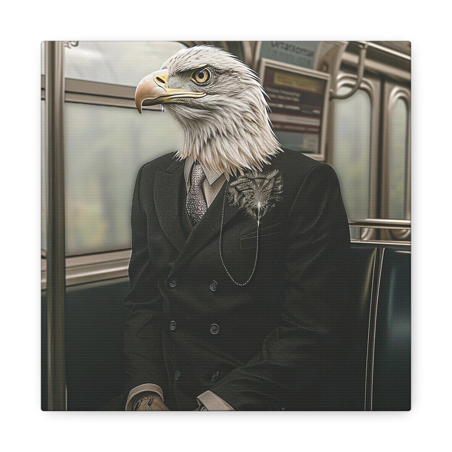 Eagle Subway Canvas