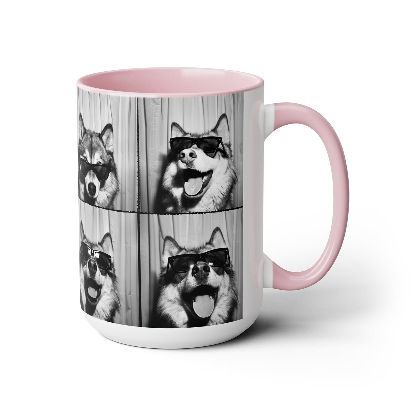 Wolf Photo Booth Accent Coffee Mug, 11oz