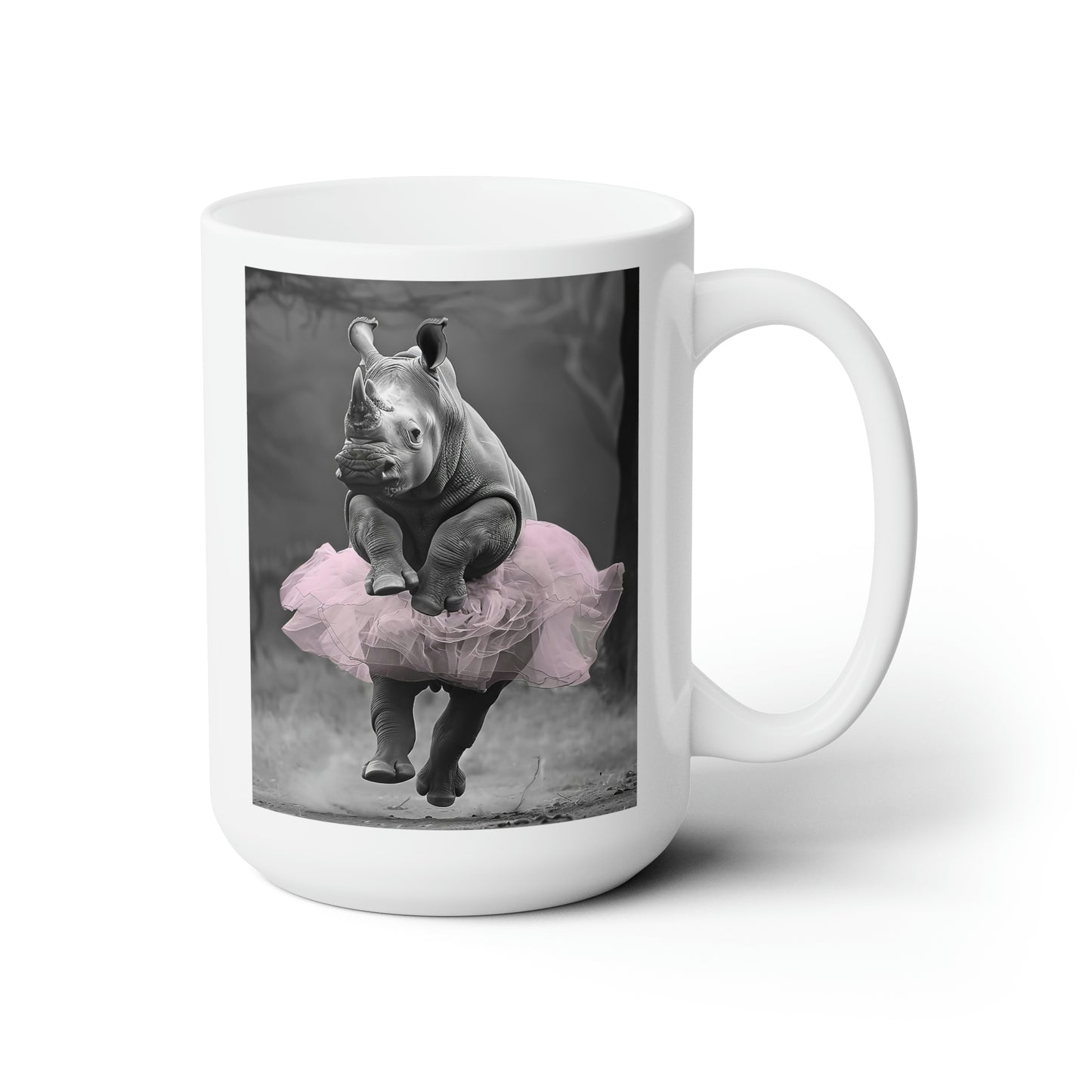 Rhino Tutu Mug