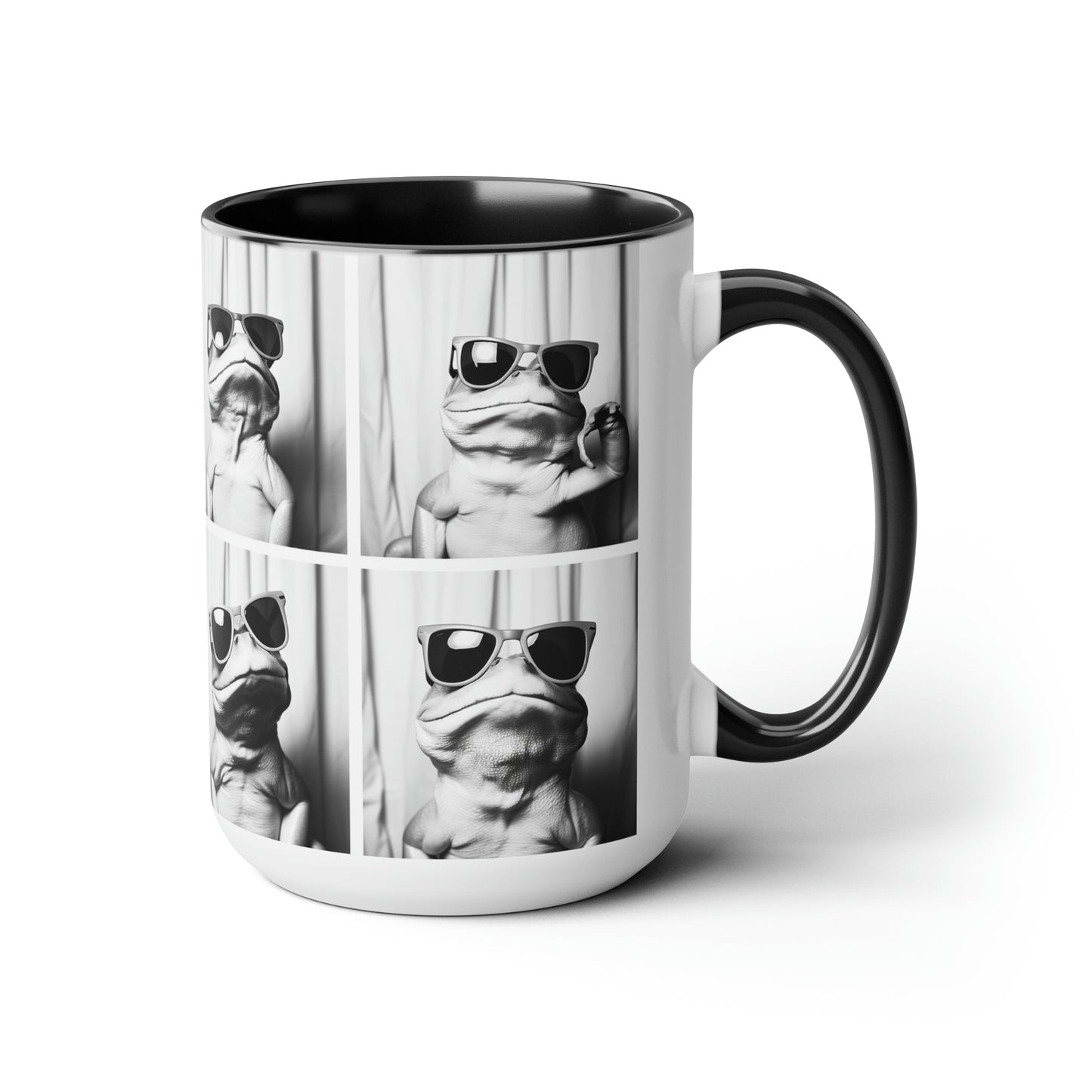 Otter Photo Booth Accent Coffee Mug, 11oz