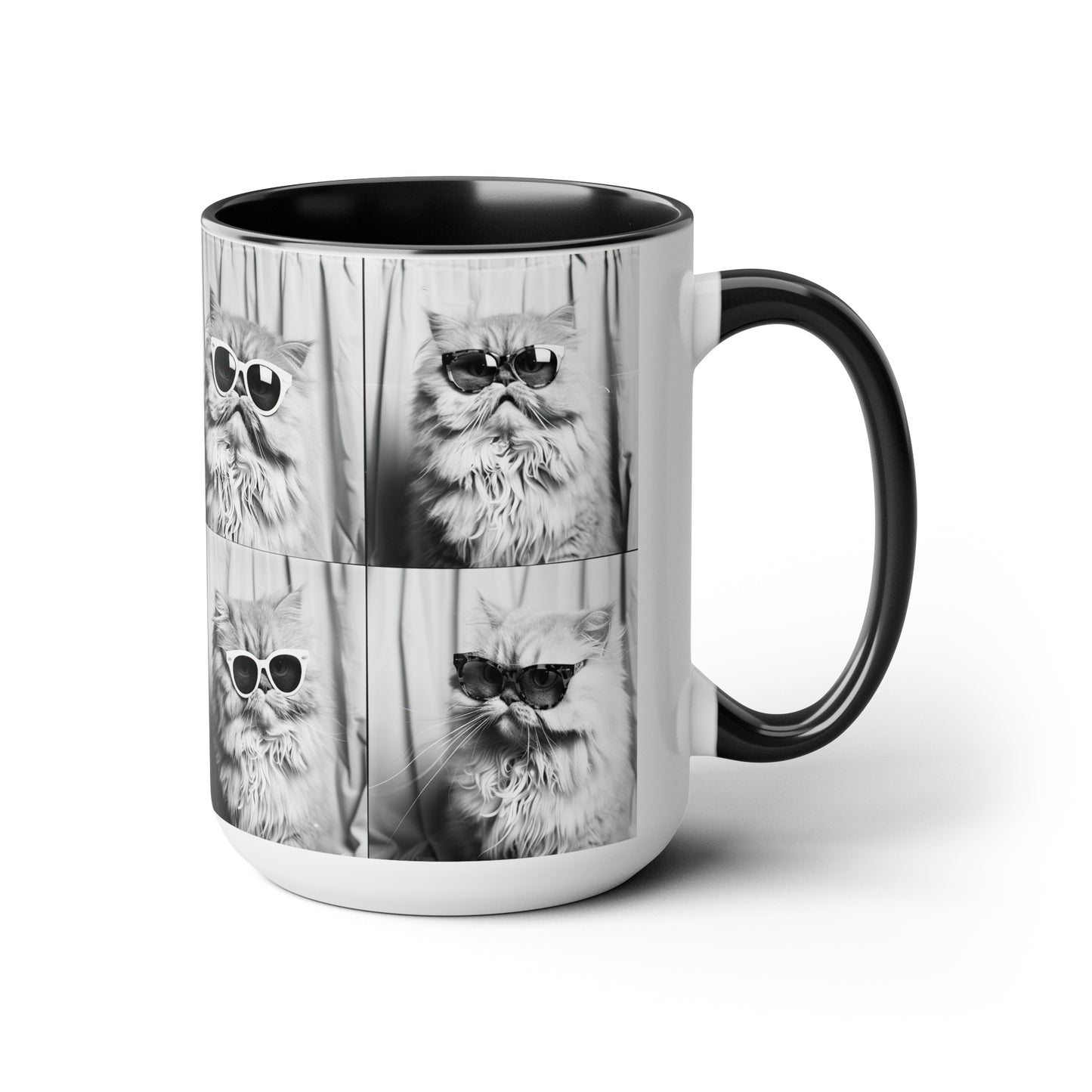 Persian Cat Photo Booth Accent Coffee Mug, 11oz