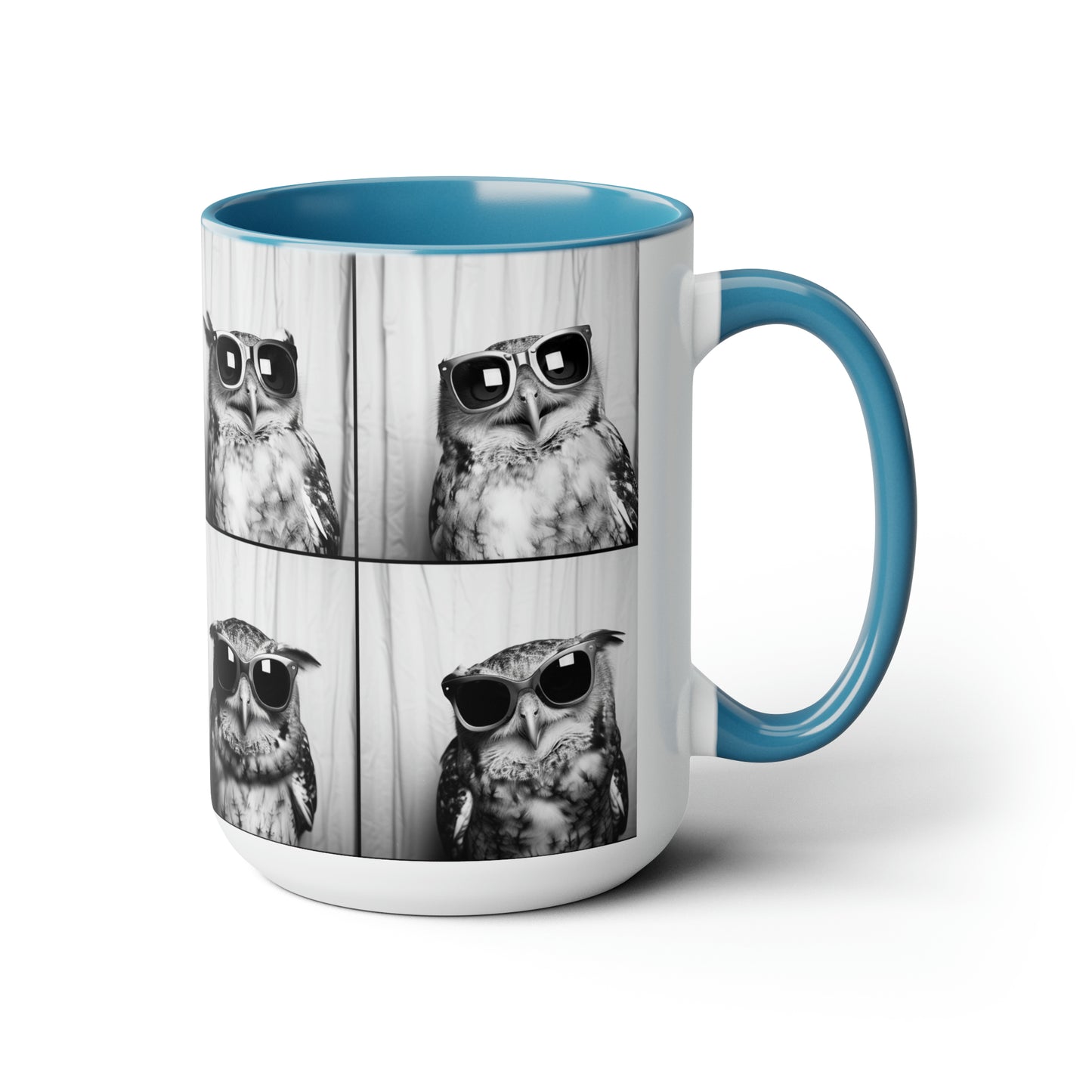 Owl Photo Booth Accent Coffee Mug, 11oz