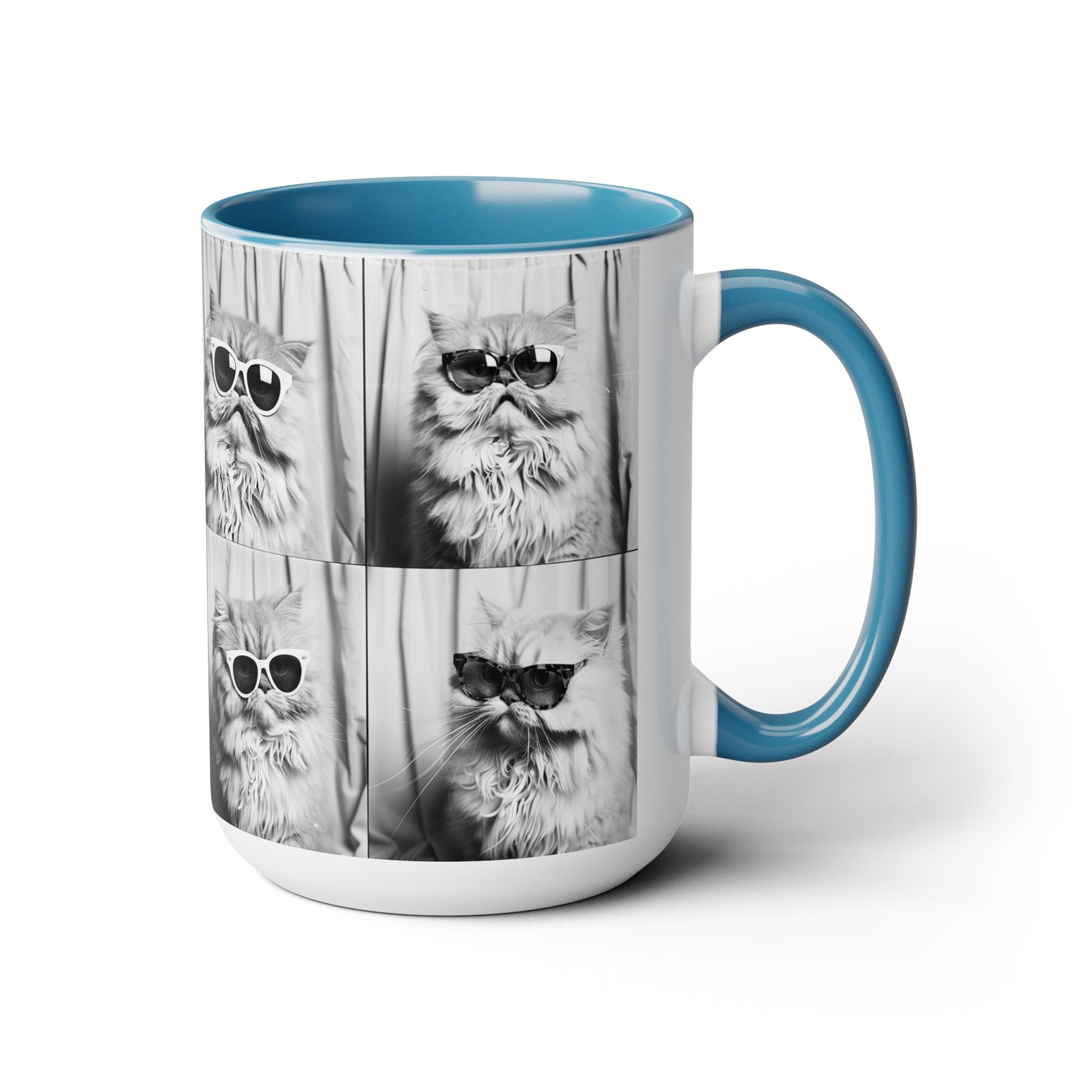 Persian Cat Photo Booth Accent Coffee Mug, 11oz