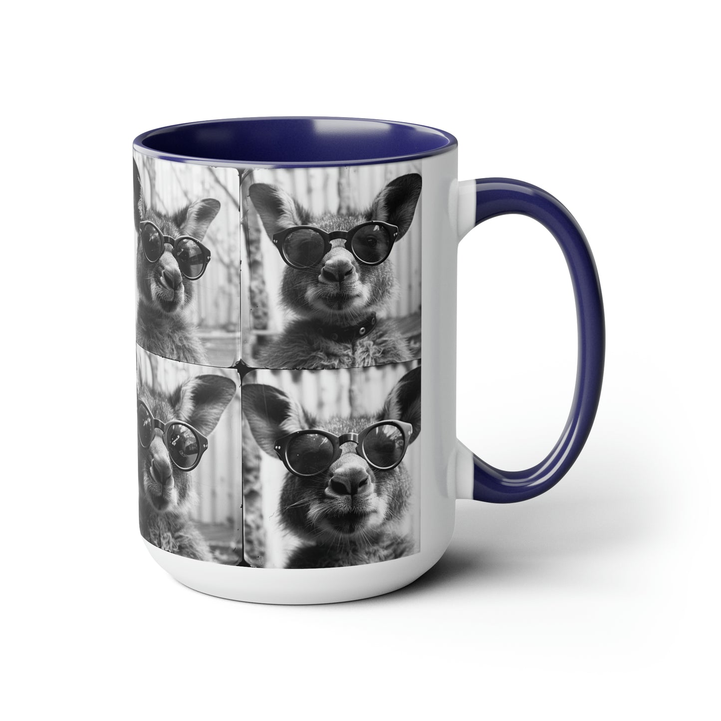 Kangroo Photo Booth Accent Coffee Mug, 11oz
