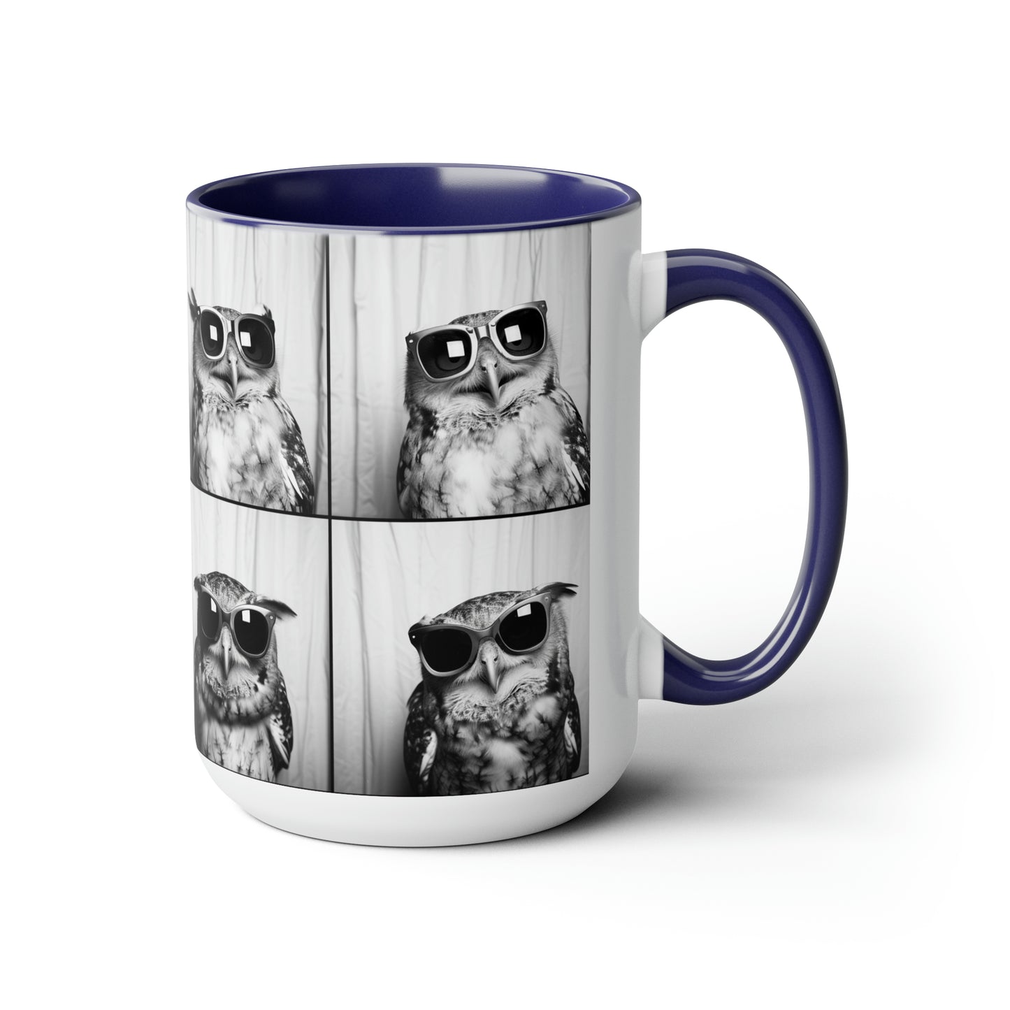 Owl Photo Booth Accent Coffee Mug, 11oz