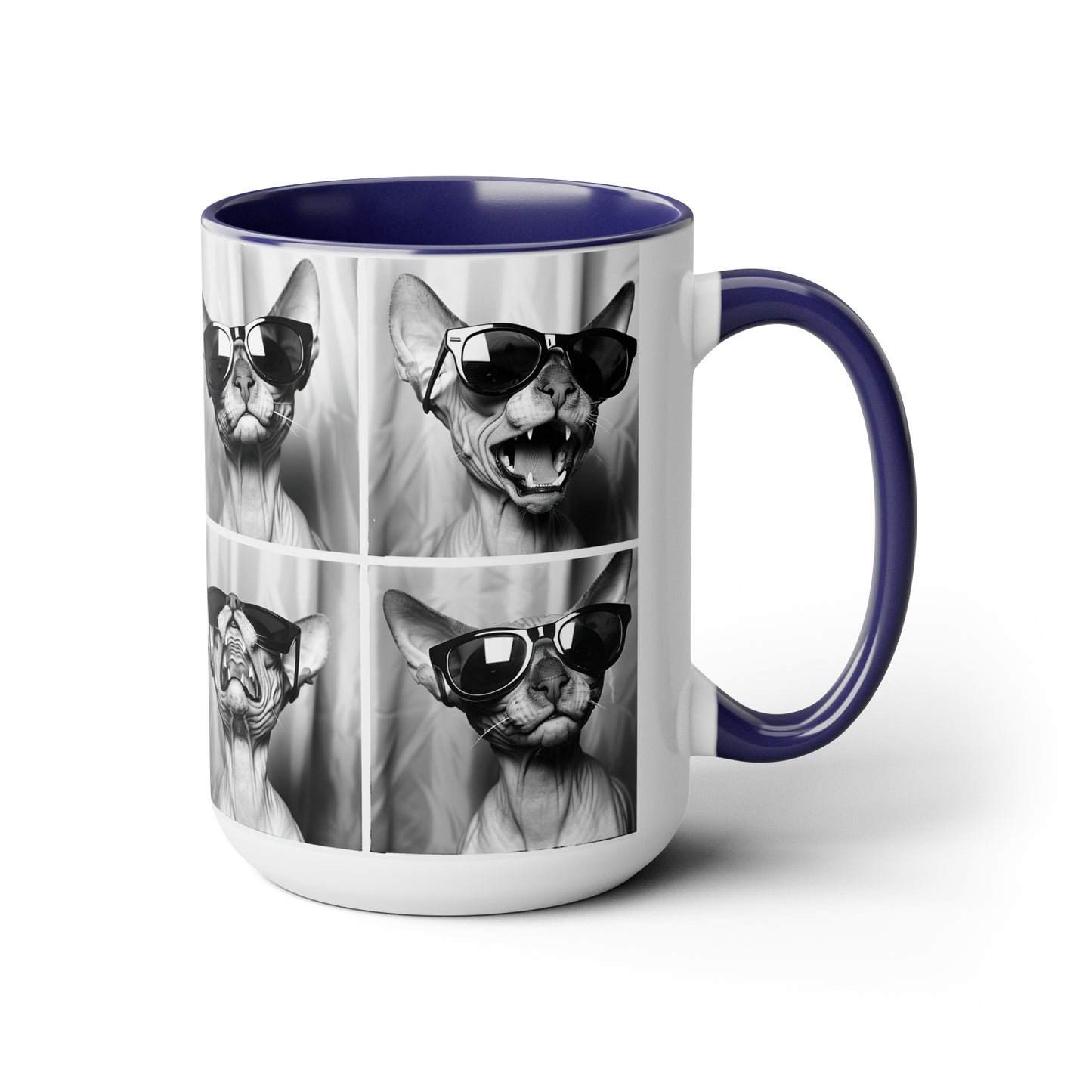 Sphynx Cat Accent Coffee Mug, 11oz