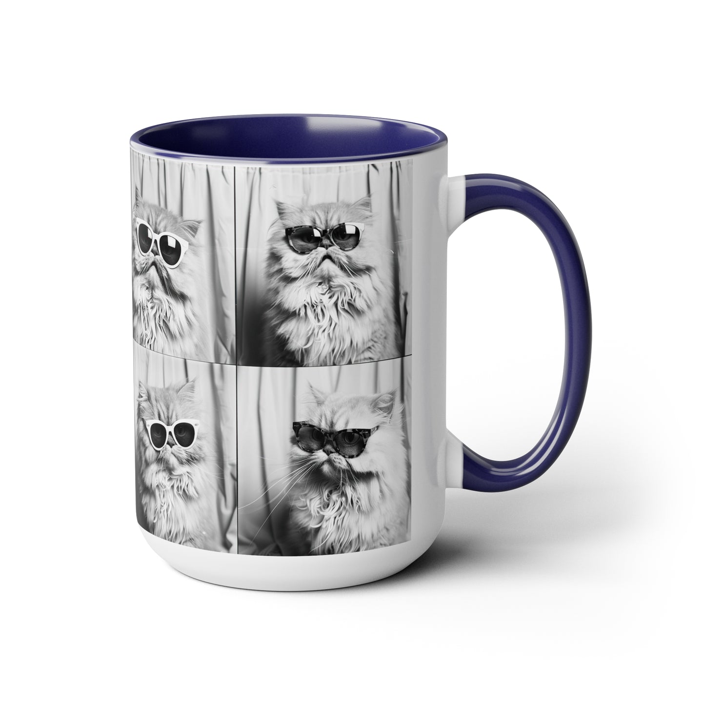 Persian Cat Photo Booth Accent Coffee Mug, 11oz