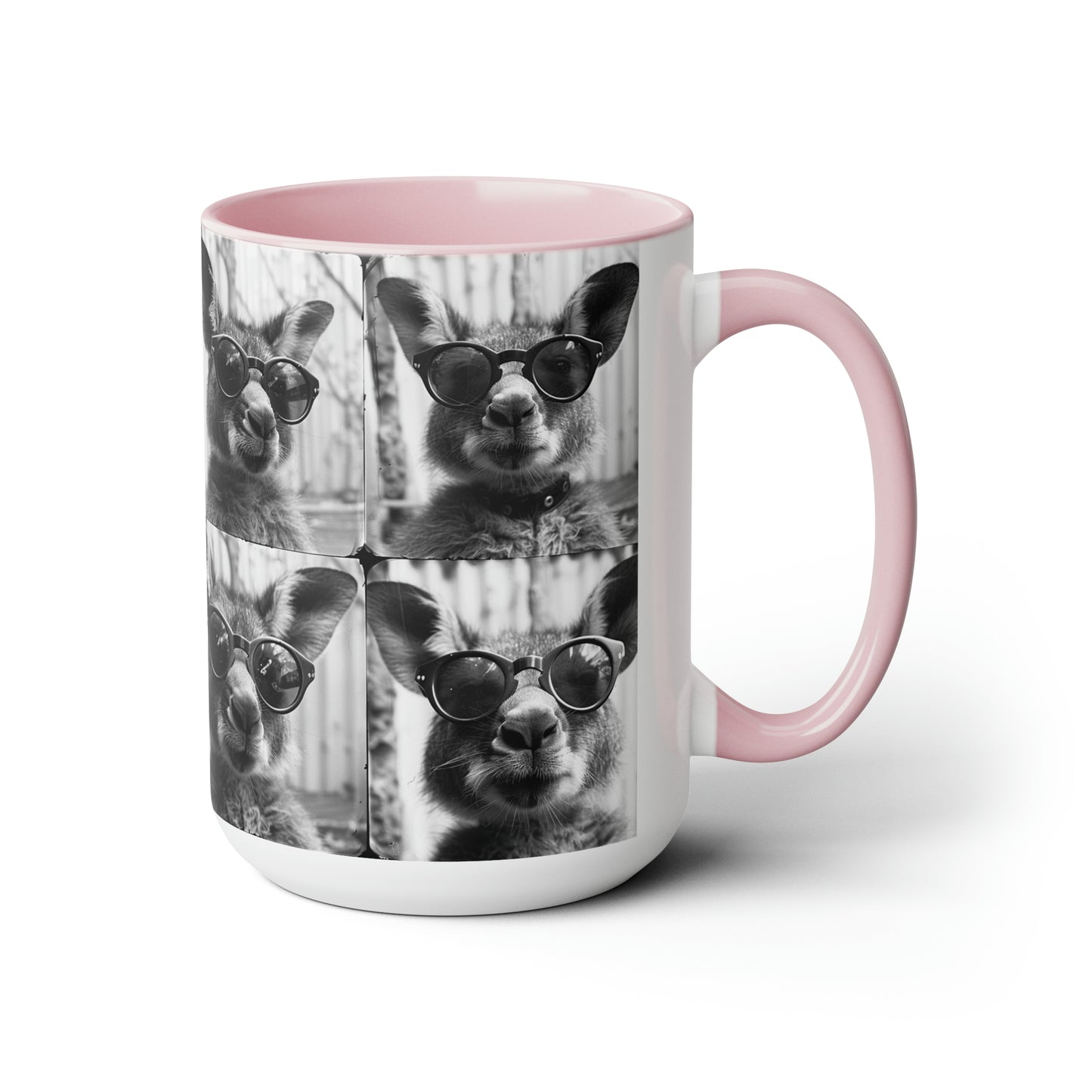 Kangroo Photo Booth Accent Coffee Mug, 11oz