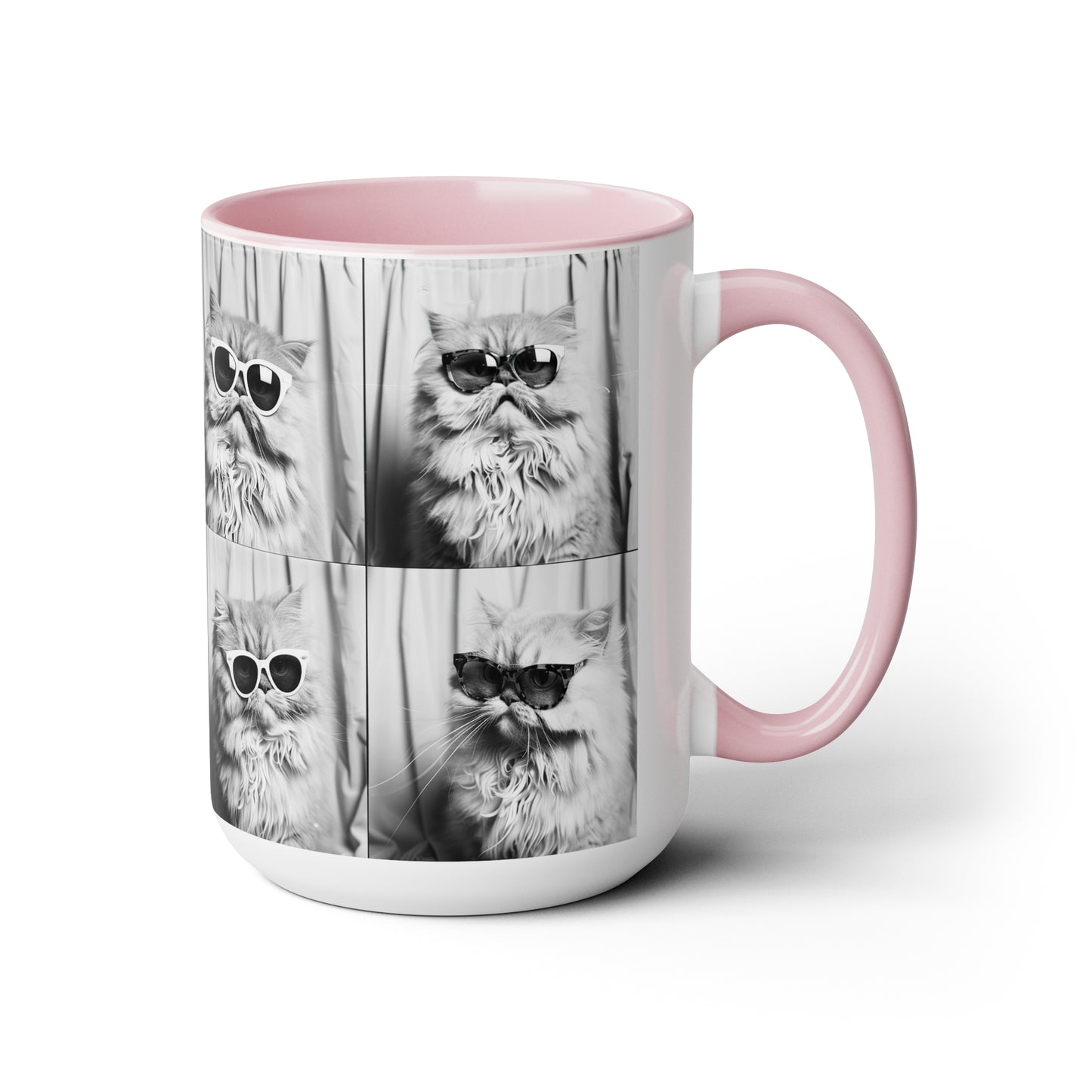 Persian Cat Photo Booth Accent Coffee Mug, 11oz