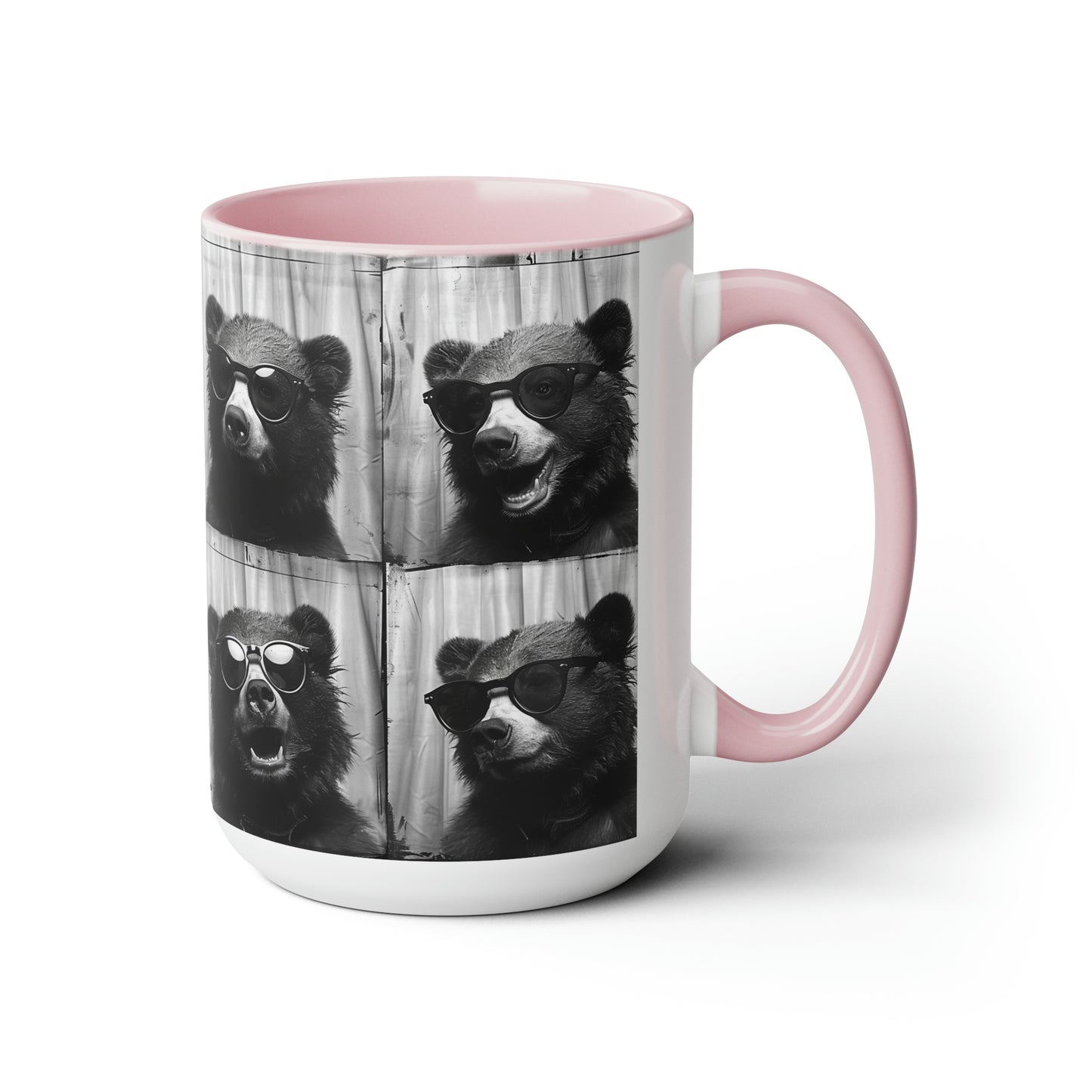 Bear Photo Booth Accent Coffee Mug, 11oz