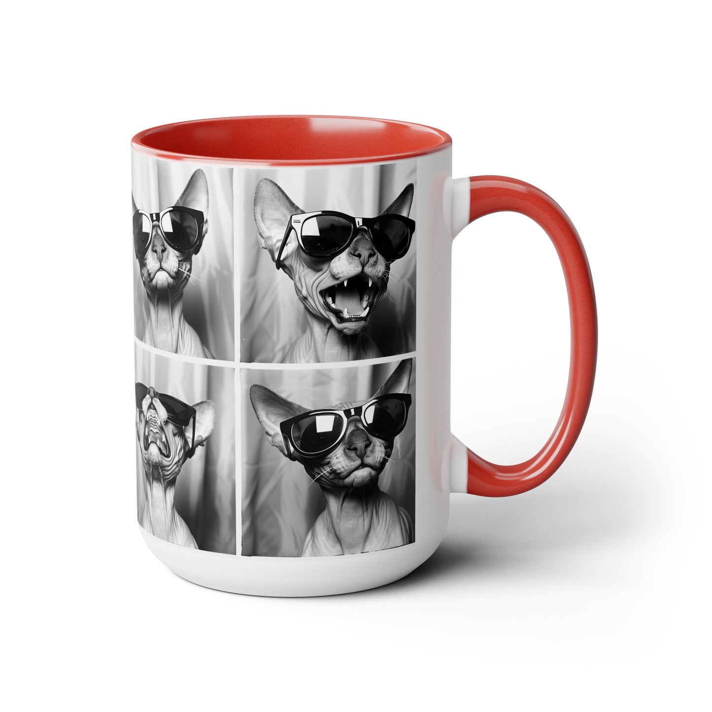 Sphynx Cat Accent Coffee Mug, 11oz