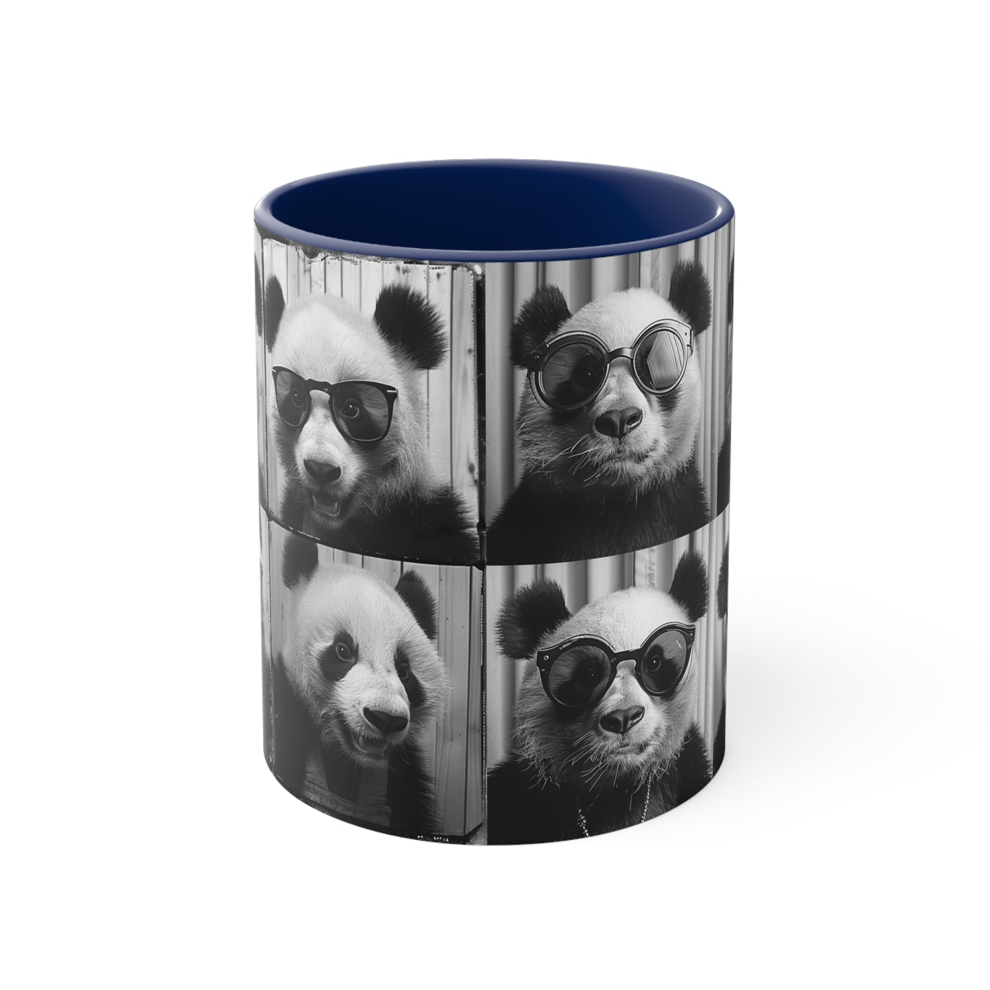 Panda Photo Booth Accent Coffee Mug, 11oz