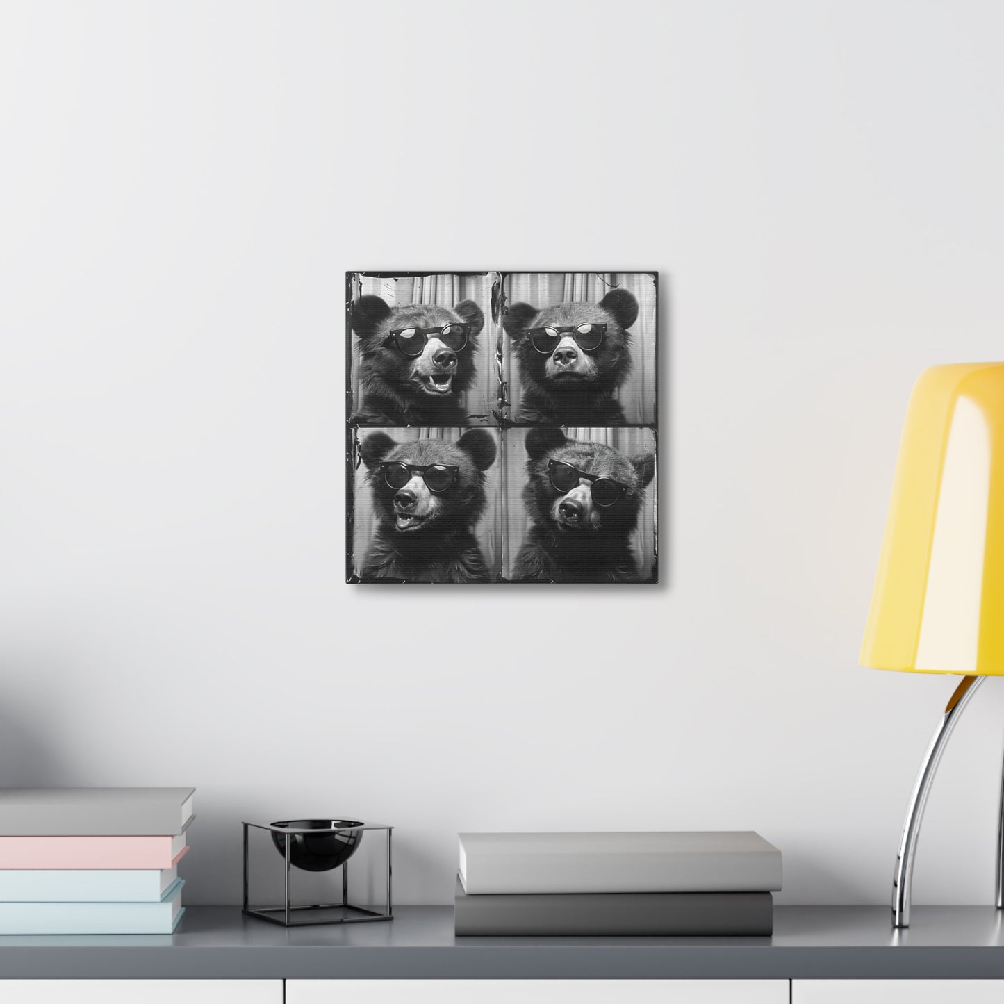 Bear Photo Booth Canvas