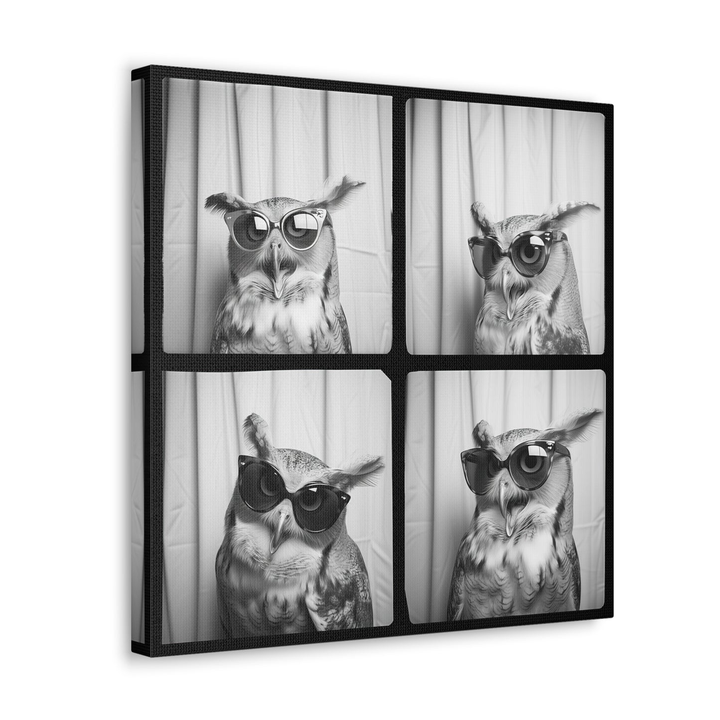 Owl Photo Booth Canvas