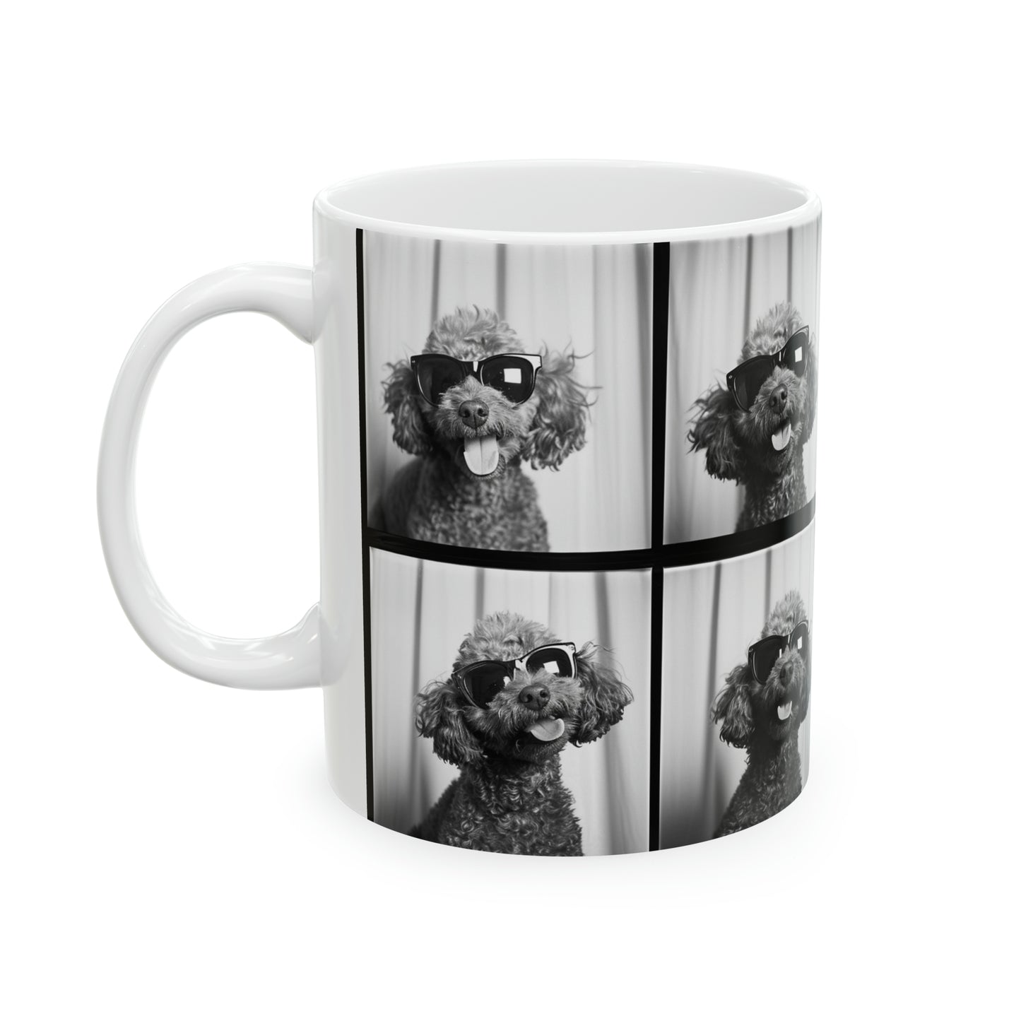 Poodle Photo Booth 11oz Mug