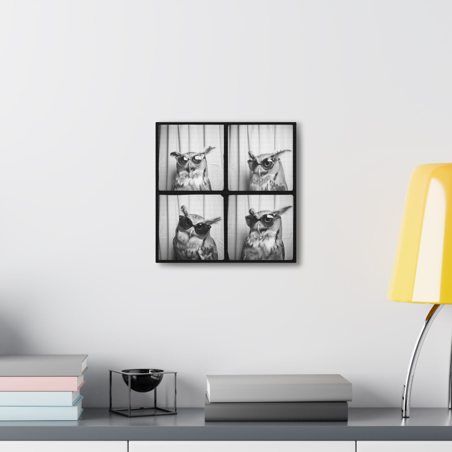 Owl Photo Booth Canvas