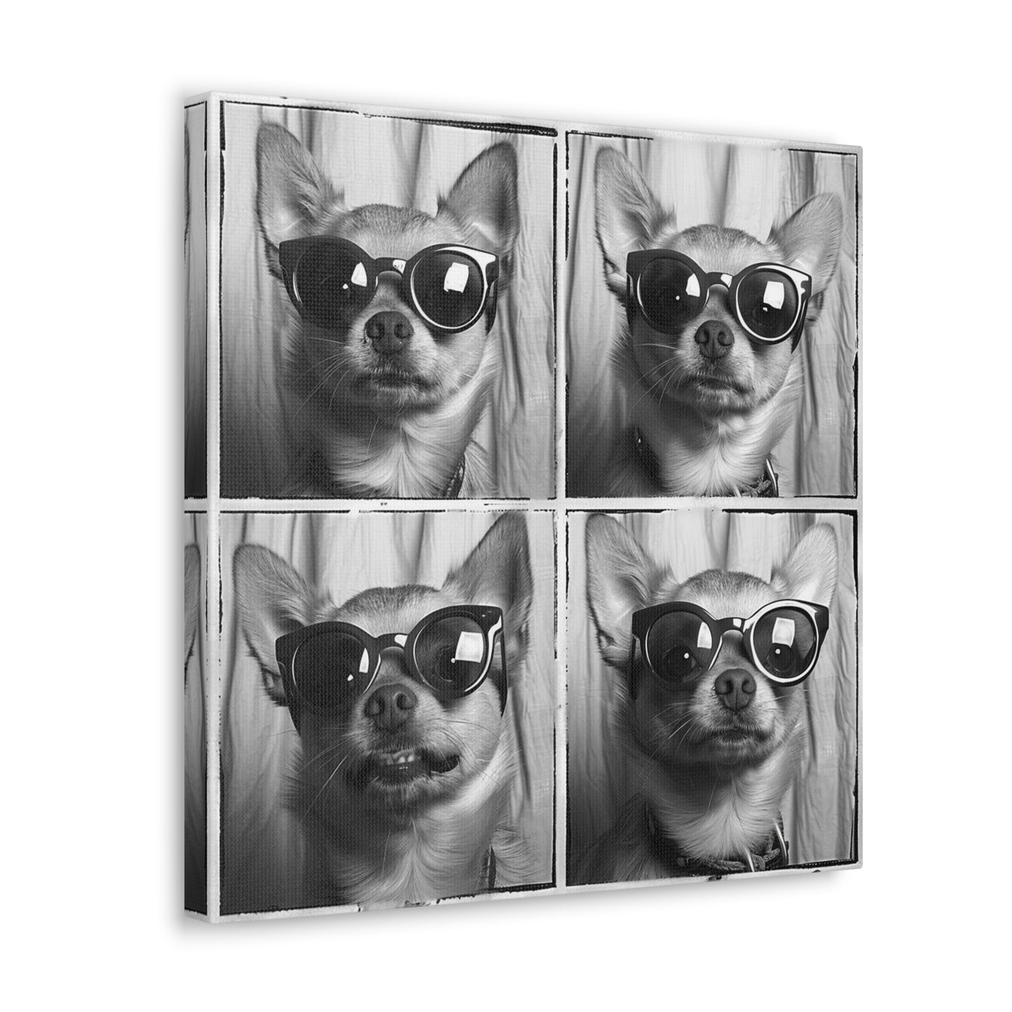 Chihuahua Photo Booth Canvas