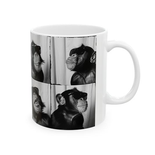 Monkey Photo Booth 11oz Mug