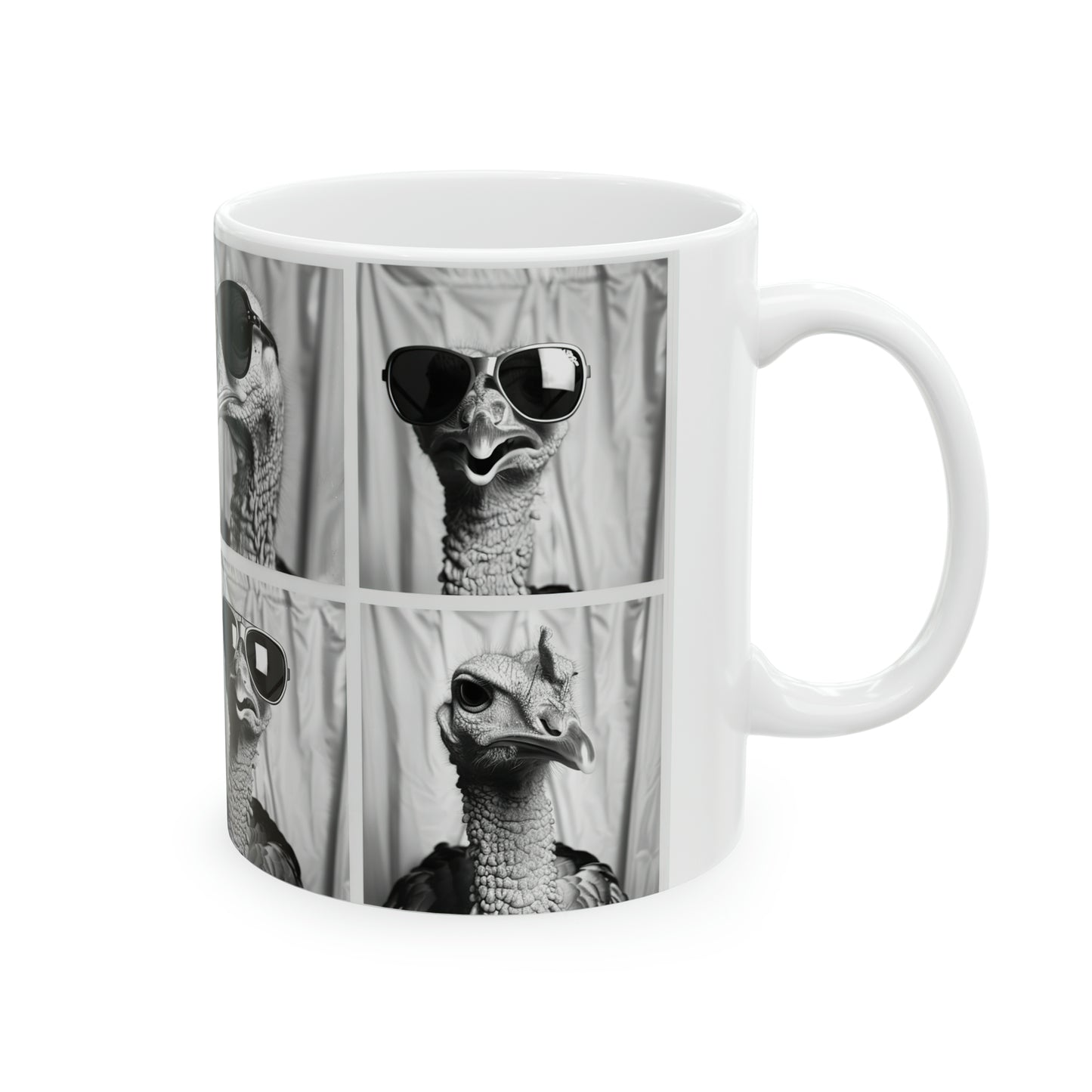 Turkey Photo Booth Accent Coffee Mug, 11oz