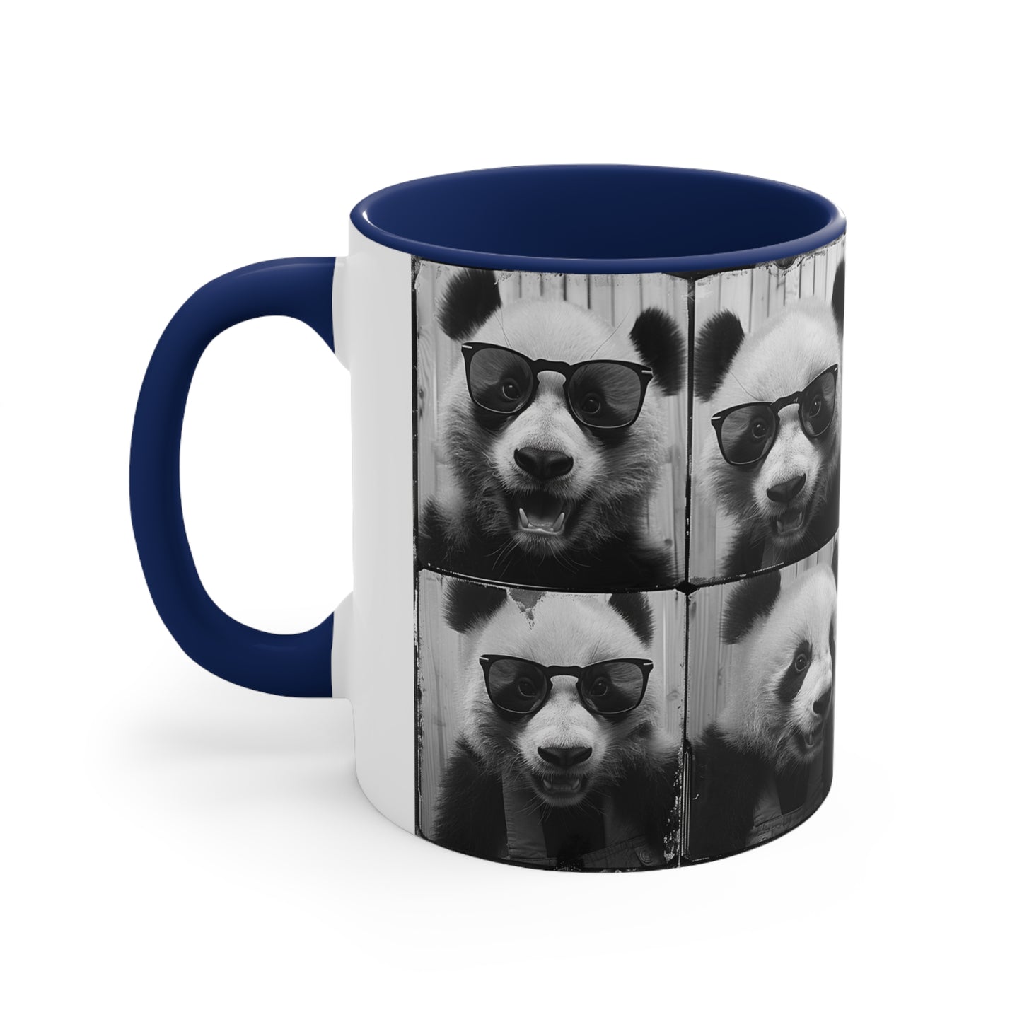 Panda Photo Booth Accent Coffee Mug, 11oz