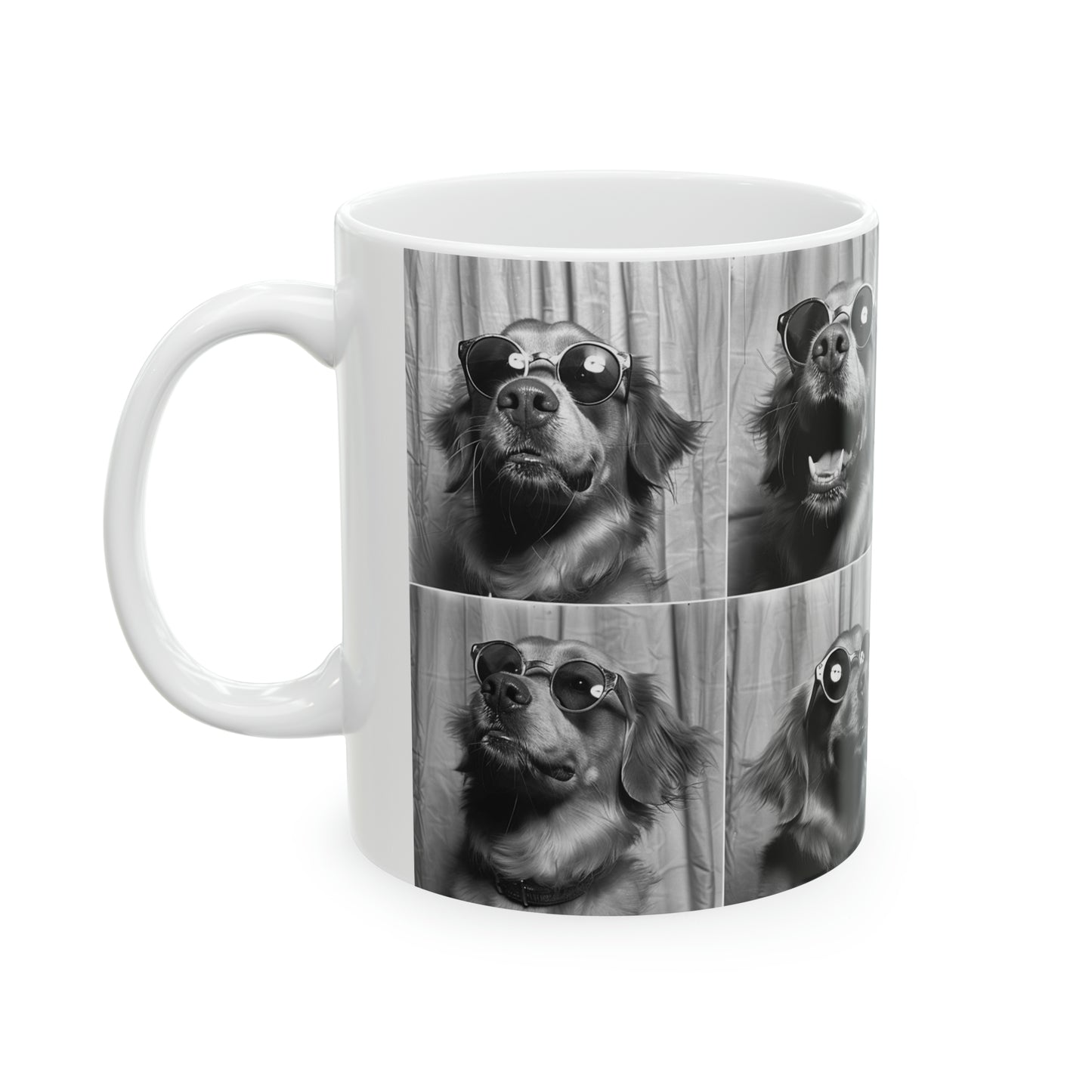 Golden Retriever Photo Booth 11oz Mug