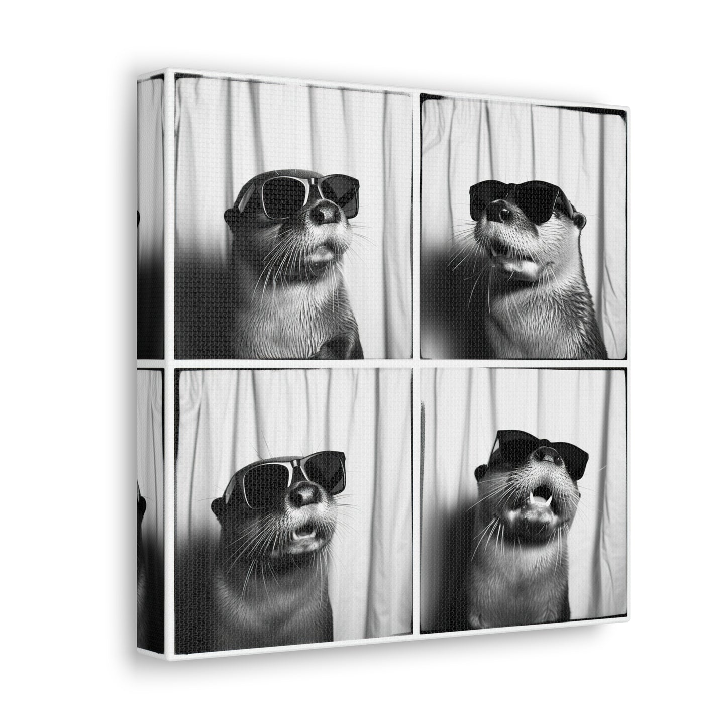 Otter Photo Booth Canvas