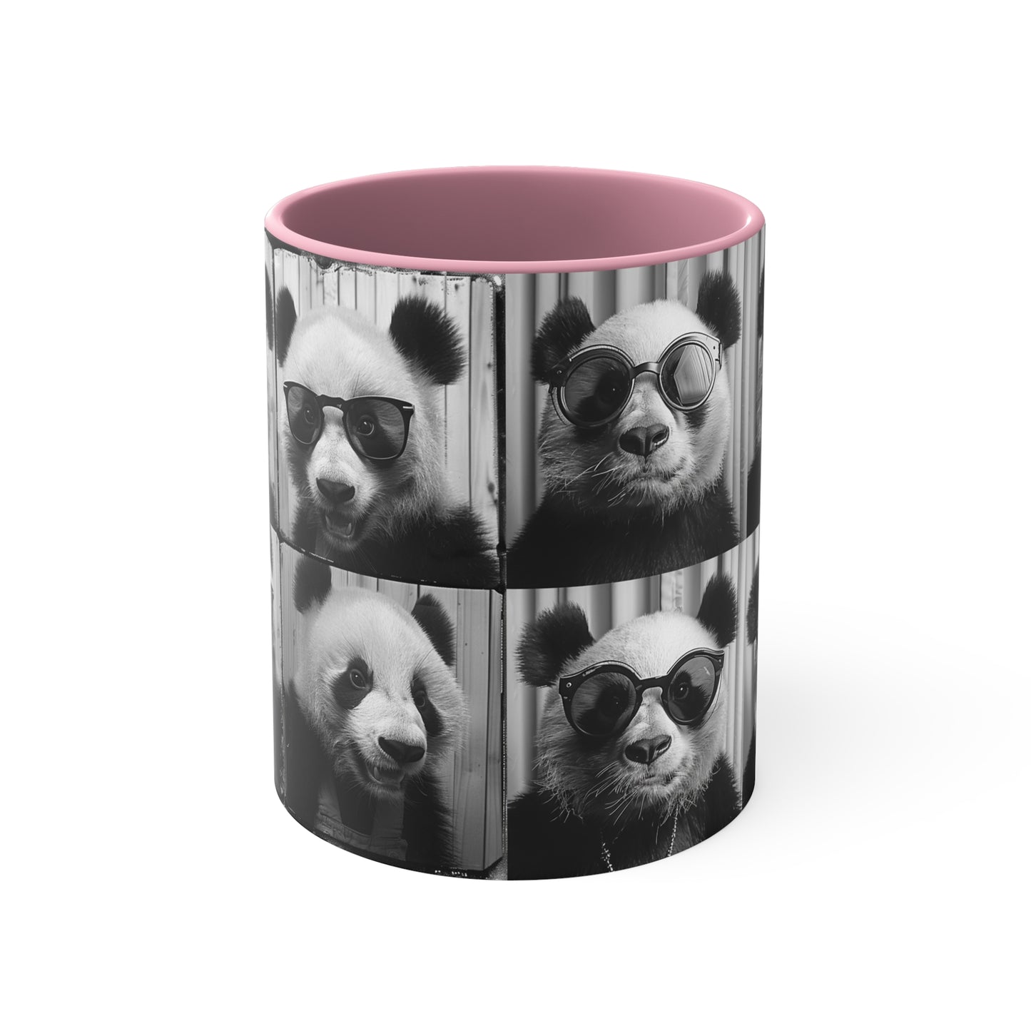 Panda Photo Booth Accent Coffee Mug, 11oz