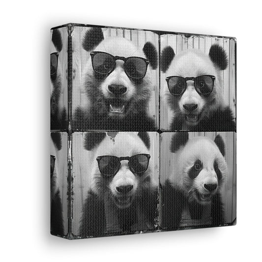 Panda Photo Booth Canvas