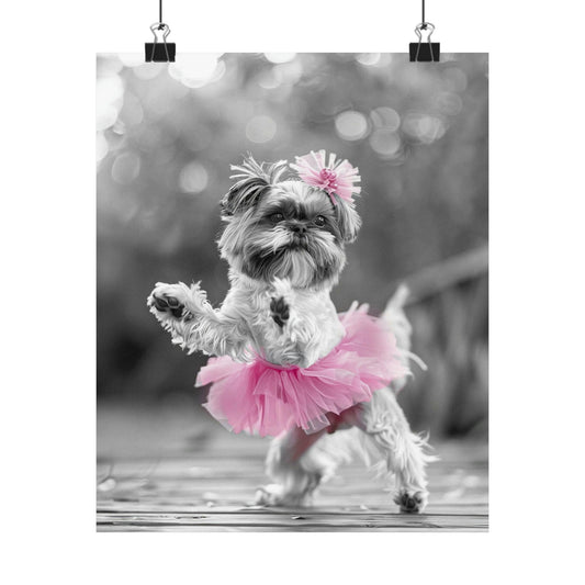 Shih Tzu Tutu, Shih Tzu Wall Art