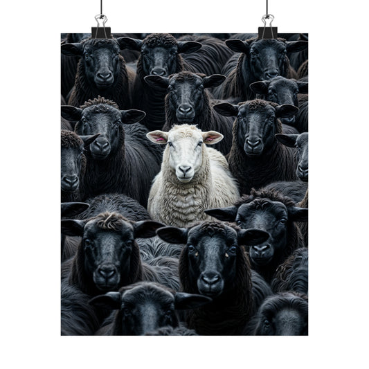 Being Different White Sheep