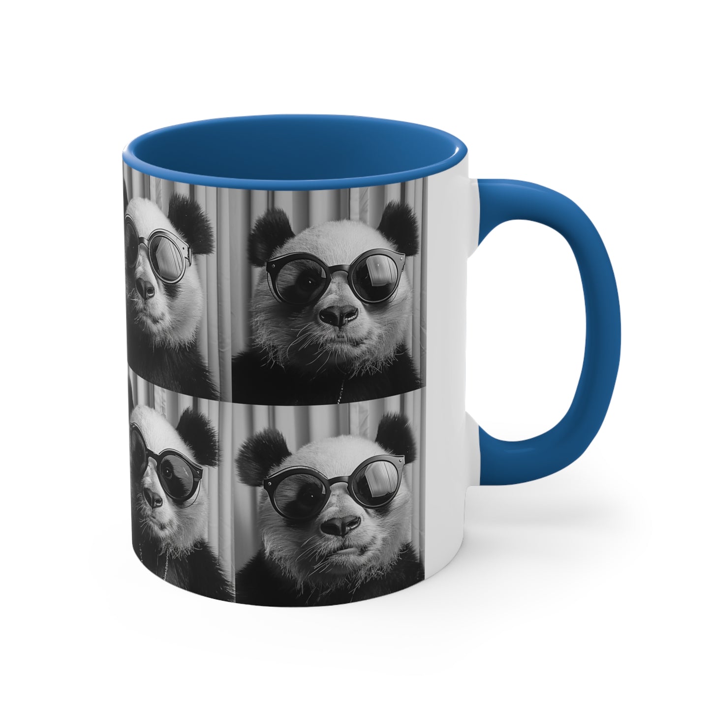 Panda Photo Booth Accent Coffee Mug, 11oz