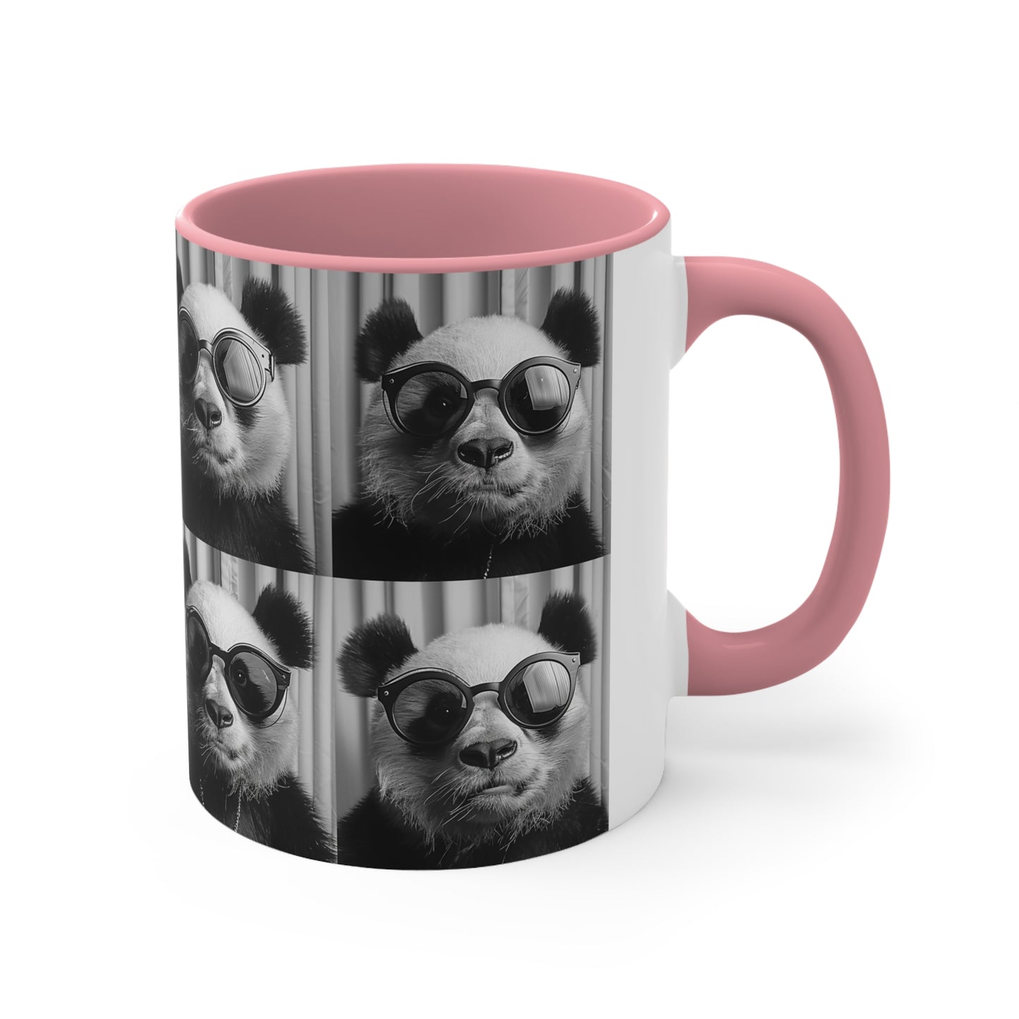 Panda Photo Booth Accent Coffee Mug, 11oz