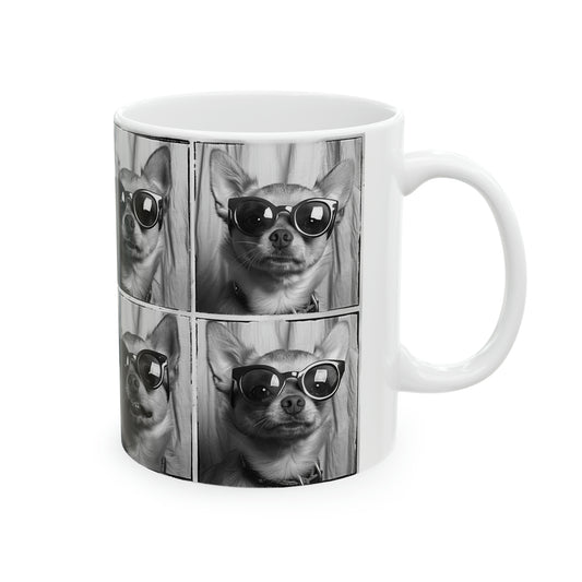 Chihuahua Photo Booth 11oz Mug